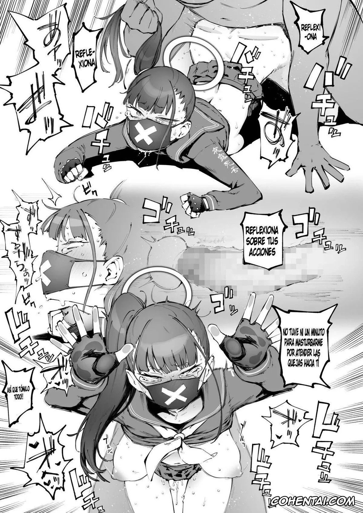 Blue Archive xxx, Sensei xxx, Sukeban Smg | Thug Smg xxx, Kyouikuteki Shidou! (Blue Archive), pagina 4