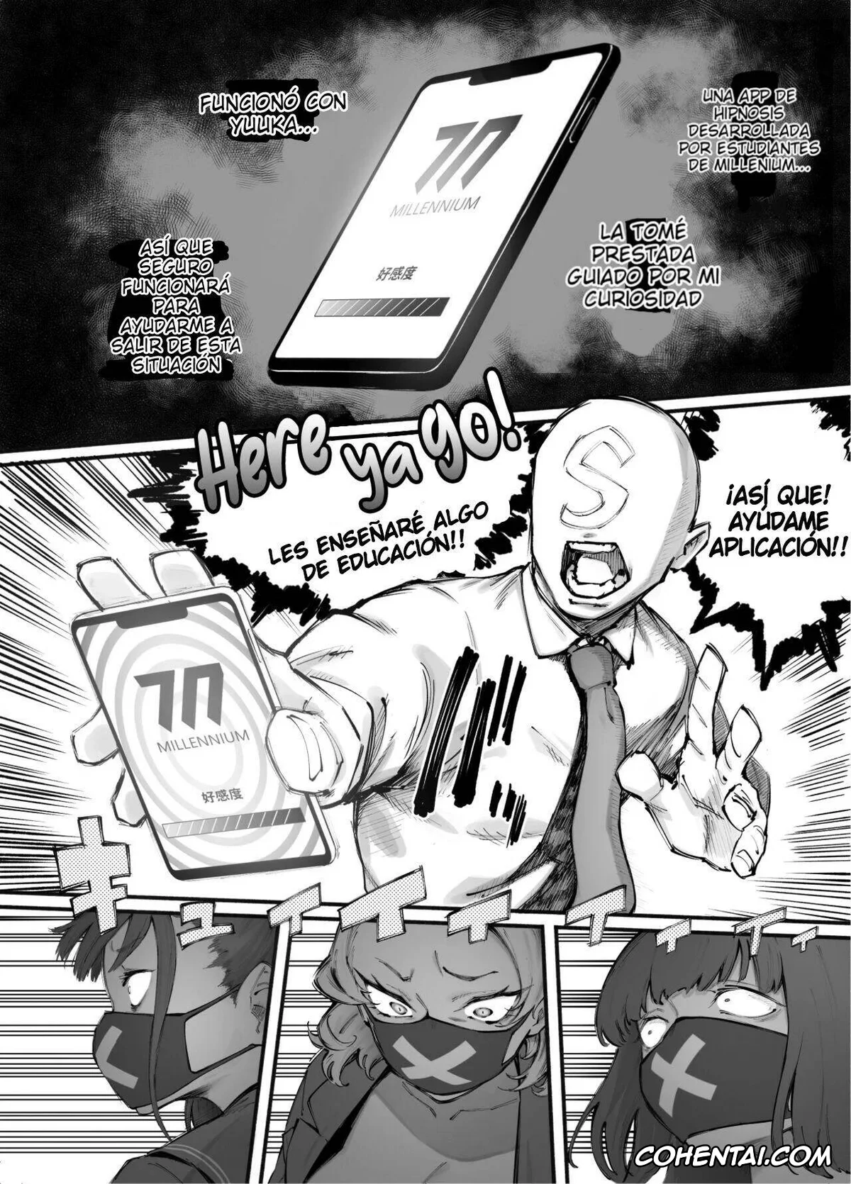 Blue Archive hentai, Sensei hentai, Sukeban Mg | Thug Mg hentai, Sukeban Smg | Thug Smg hentai, Sukeban Sr | Thug Sr hentai, BluArch Chinpira Oshioki Manga (Blue Archive), pagina 3