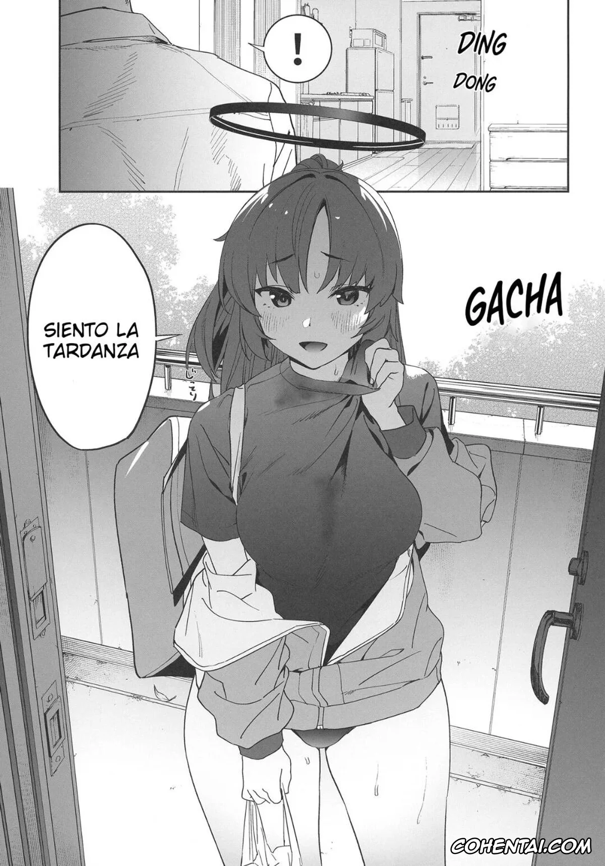 Blue Archive hentai, Sensei hentai, Yuuka Hayase hentai, Shimi Ase Yuuka no Mure Momo Manko (Blue Archive), pagina 3