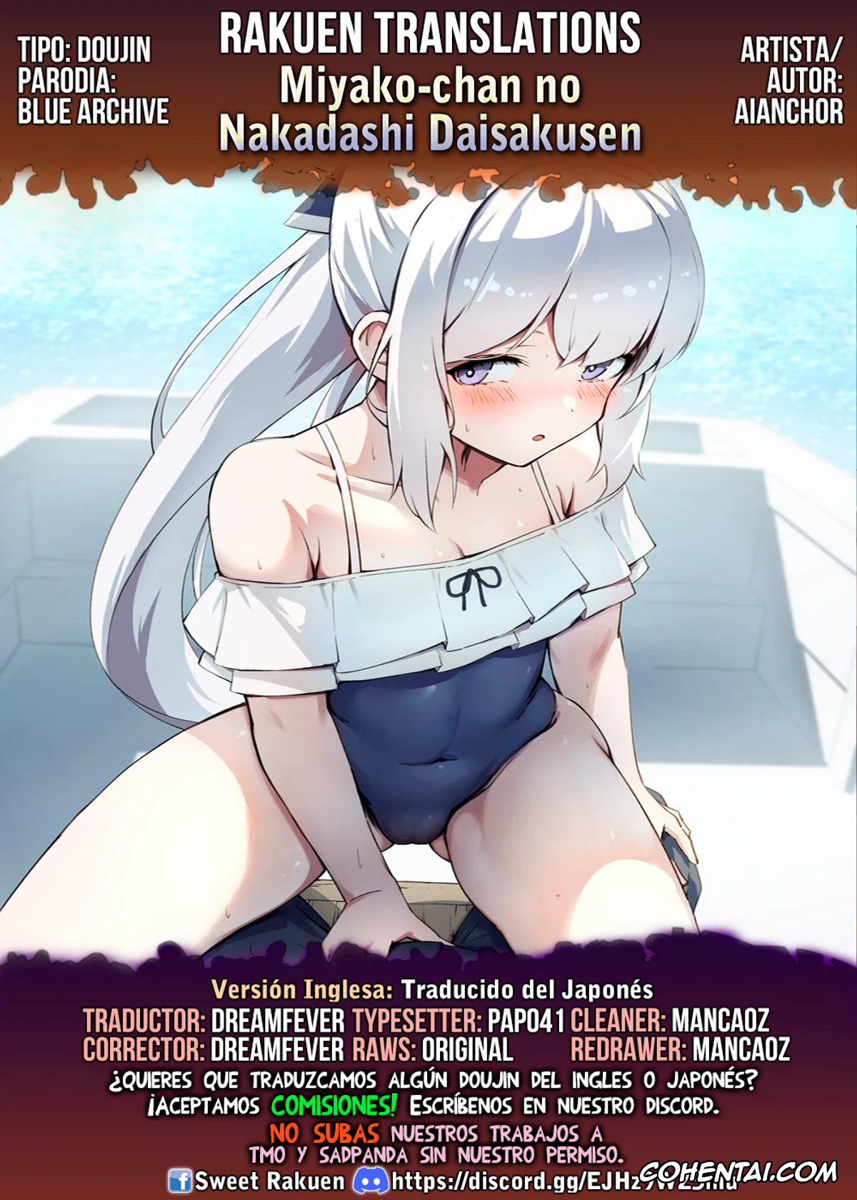 Blue Archive porno, Miyako Tsukiyuki porno, Sensei porno, Miyako-chan no Nakadashi Daisakusen (Blue Archive), pagina 5