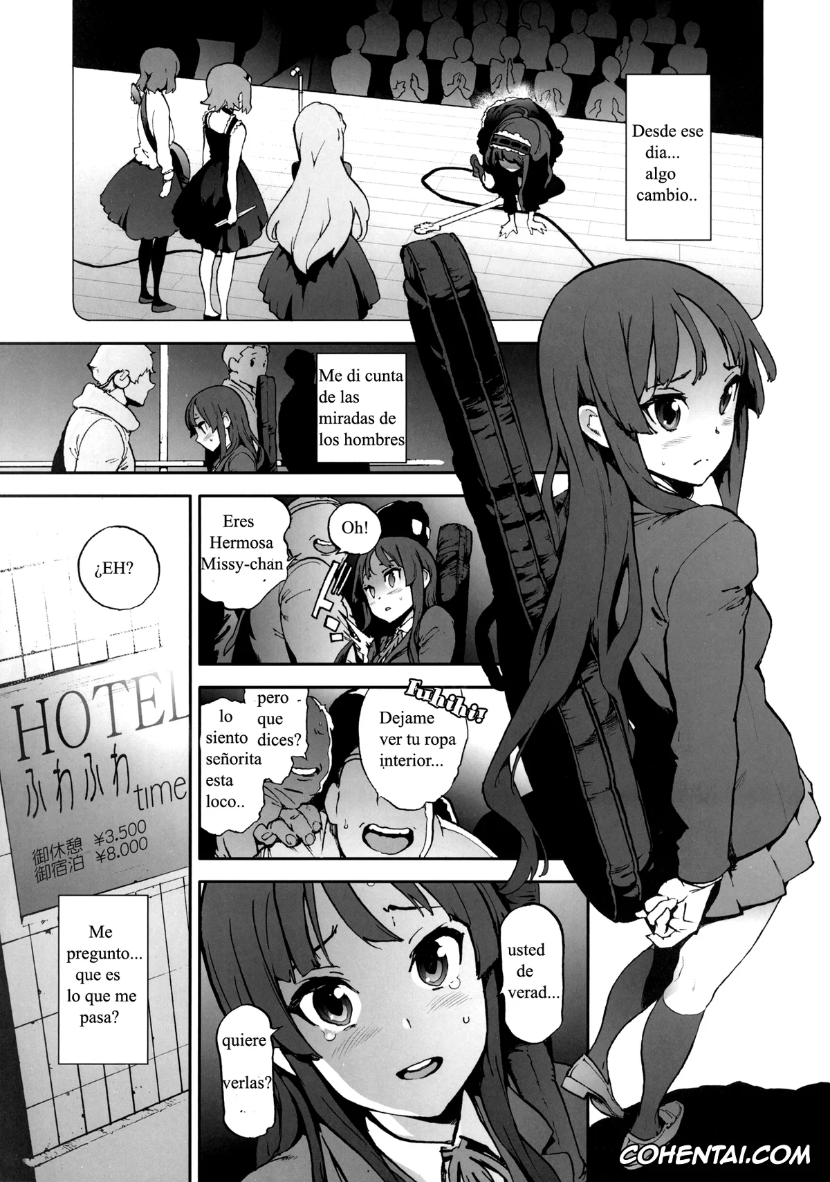 K-ON! porno, Mio Akiyama porno, K-BETU (K-ON!), pagina 2