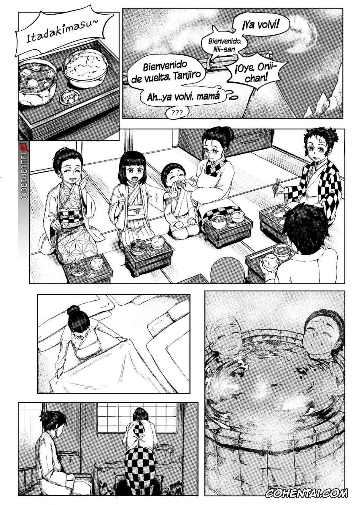 Kimetsu No Yaiba | Demon Slayer porno, Kie Kamado porno, Tanjirou Kamado porno, Haha to Watashi (jou) (Kimetsu no Yaiba), pagina 14