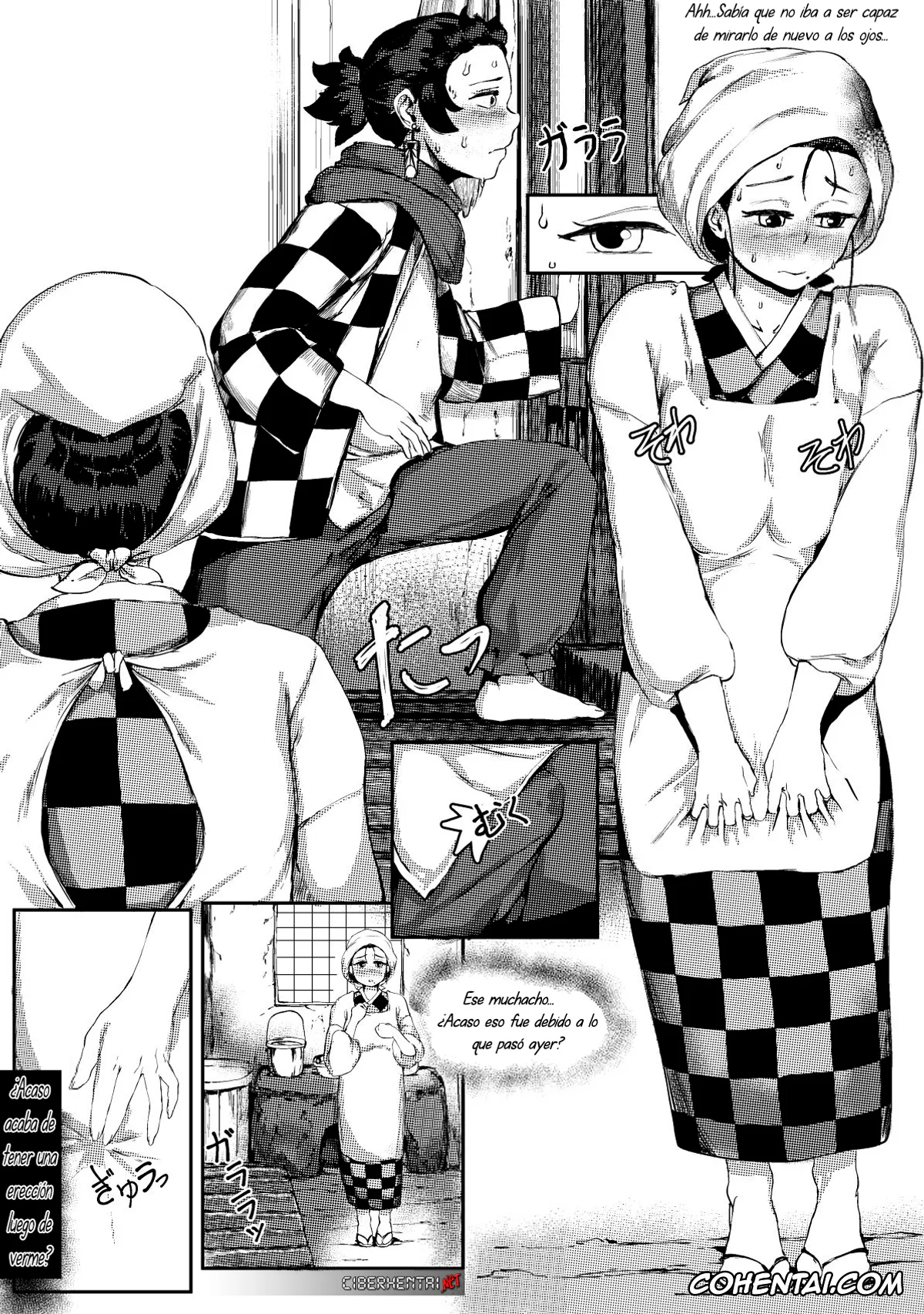 Kimetsu No Yaiba | Demon Slayer xxx, Kie Kamado xxx, Tanjirou Kamado xxx, Haha to Watashi (jou) (Kimetsu no Yaiba), pagina 4