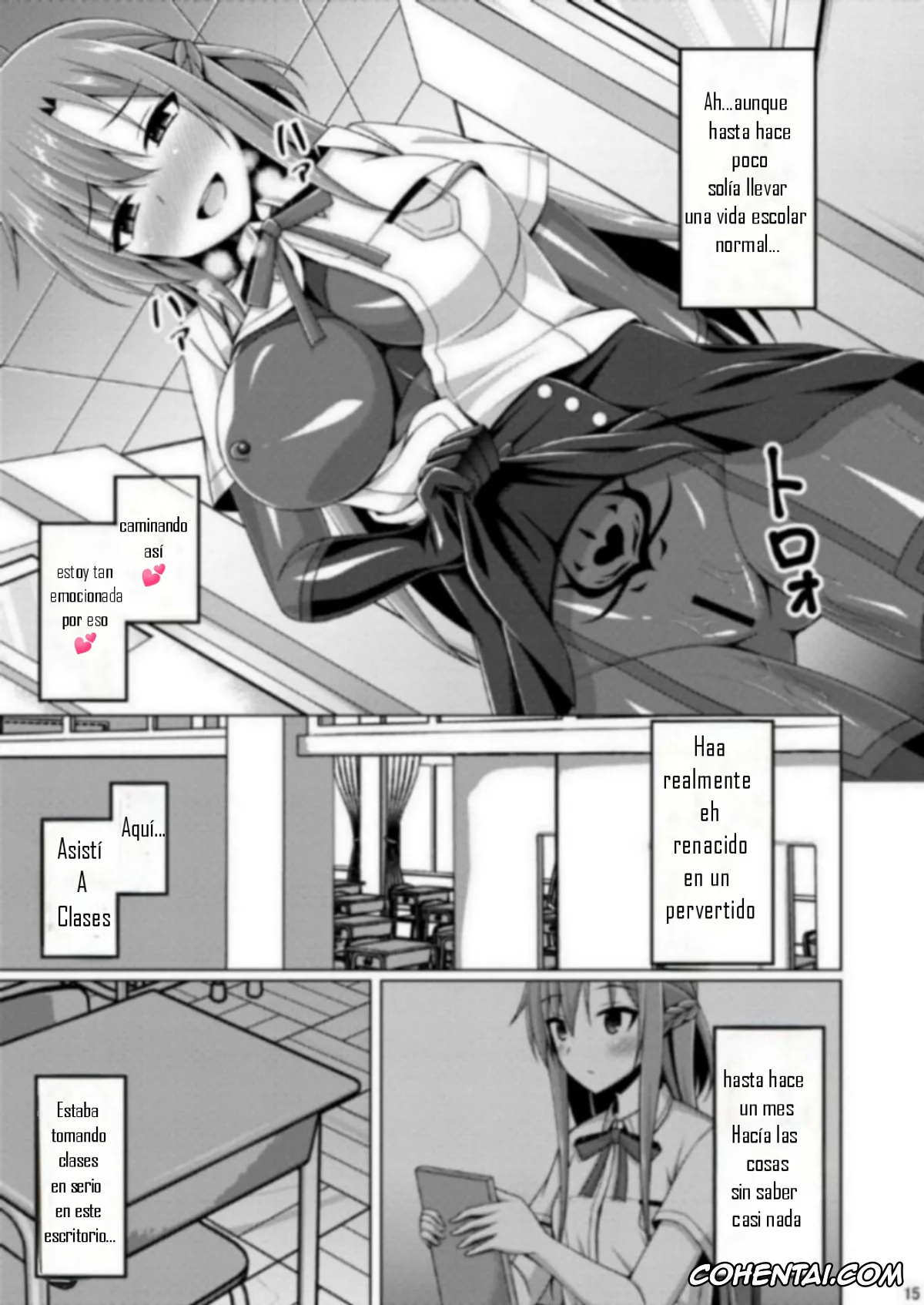 Sword Art Online porno, Asuna Yuuki porno, Shino Asada | Sinon porno, Kanojo no Midara na Nichijou wa Owaranai… (Sword Art Online), pagina 14