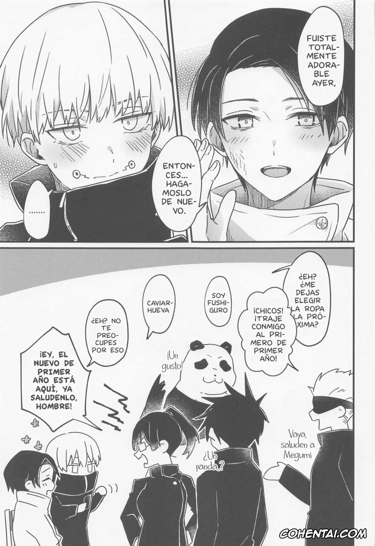 Jujutsu Kaisen xxx, Maki Zenin xxx, Toge Inumaki xxx, Yuta Okkotsu xxx, Ima no Kimi to Dekiru Koto (Jujutsu Kaisen), pagina 28