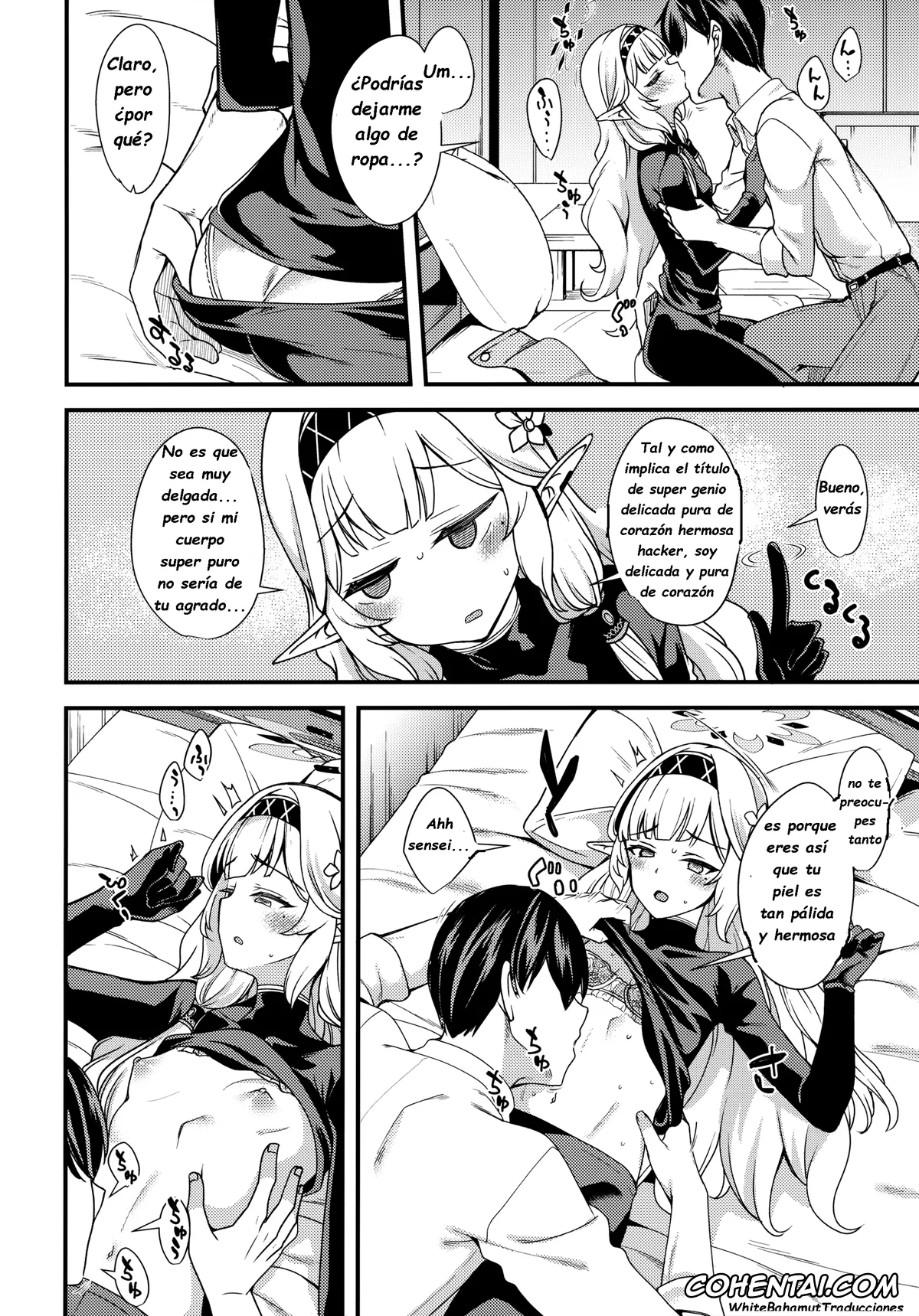 Blue Archive xxx, Himari Akeboshi xxx, Sensei xxx, Aru Hi no Chou Tensai Ecchi Kei Byoujaku Bishoujo Hacker (Blue Archive), pagina 7