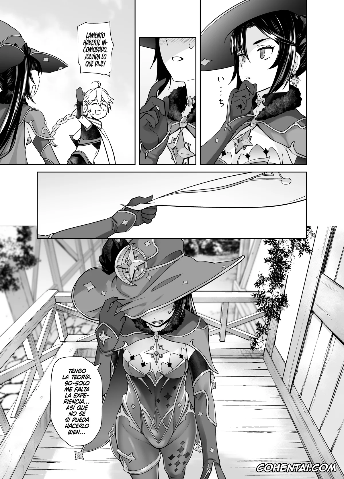 Genshin Impact hentai, Aether hentai, Mona Megistus hentai, Isshou ni Ichido no Rare Daily (Genshin Impact), pagina 6