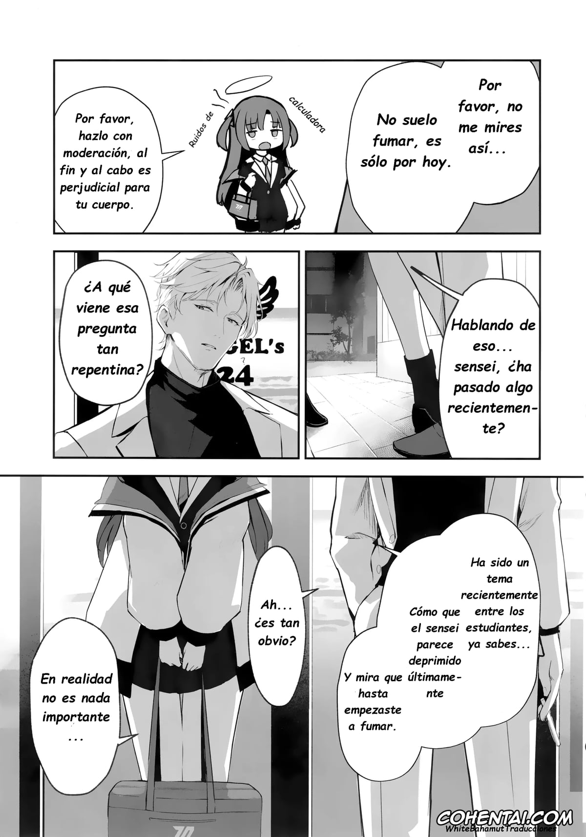 Blue Archive hentai, Yuuka Hayase hentai, Ame to Shousou (Blue Archive), pagina 6