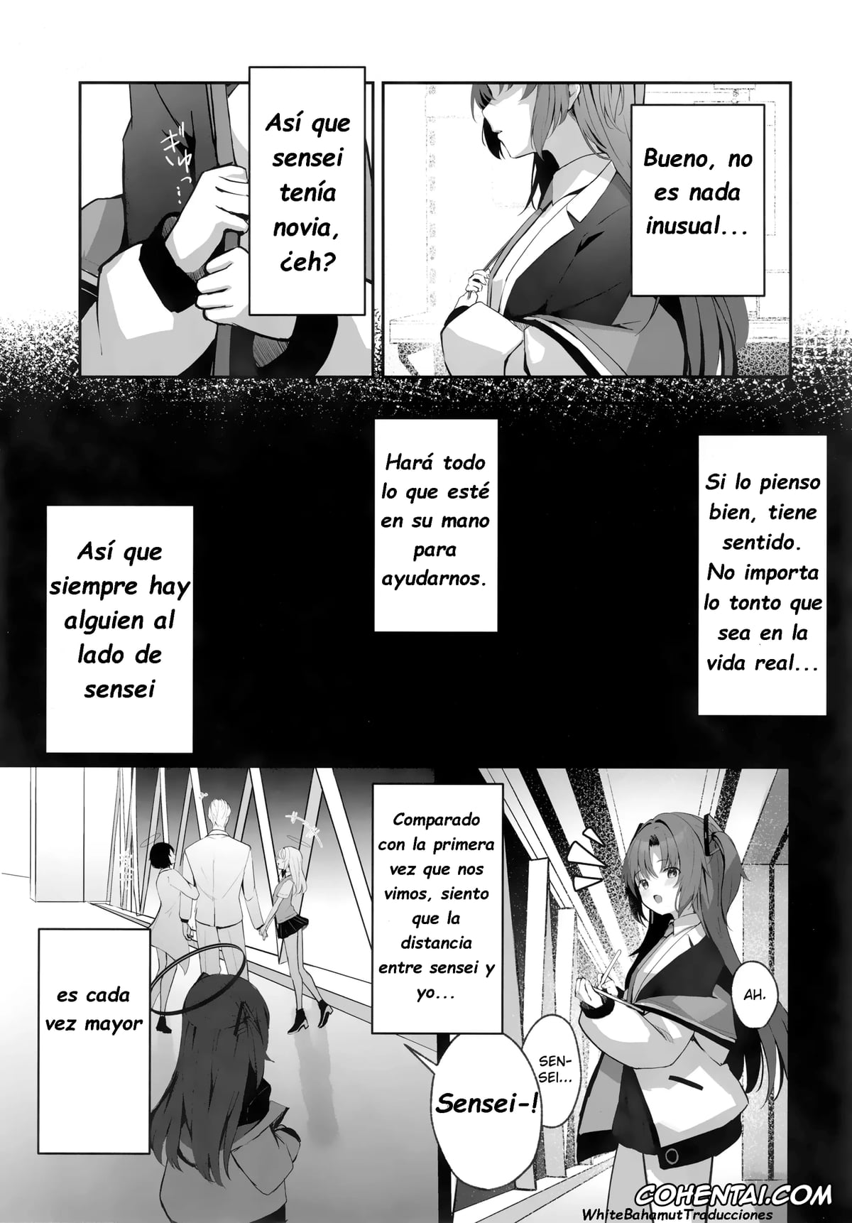 Blue Archive hentai, Yuuka Hayase hentai, Ame to Shousou (Blue Archive), pagina 9