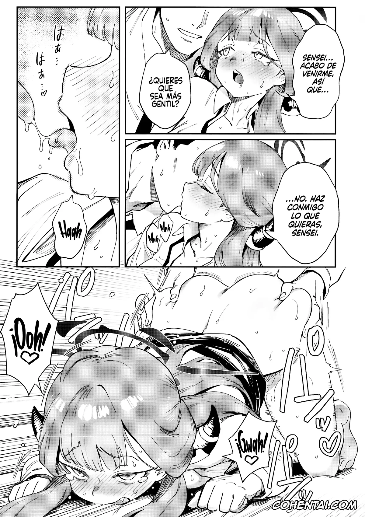 Blue Archive hentai, Aru Rikuhachima hentai, Haruka Igusa hentai, Mutsuki Asagi hentai, Sensei hentai, Sensei to Seito no Kankei tte Konna ni mo Open nanoo!? (Blue Archive), pagina 21