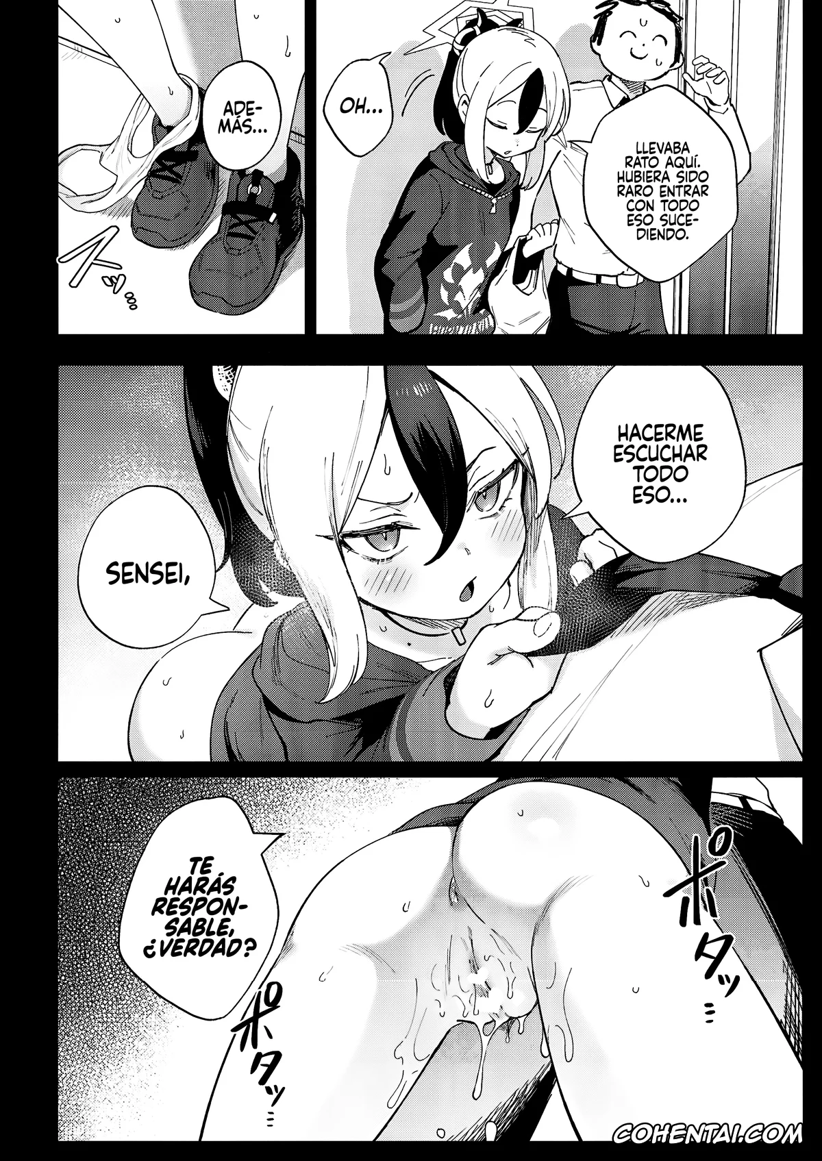 Blue Archive hentai, Aru Rikuhachima hentai, Haruka Igusa hentai, Mutsuki Asagi hentai, Sensei hentai, Sensei to Seito no Kankei tte Konna ni mo Open nanoo!? (Blue Archive), pagina 27