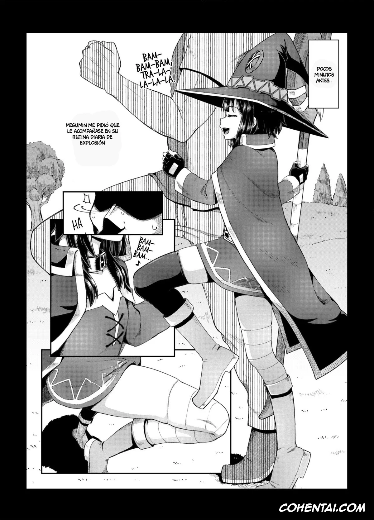 Kono Subarashii Sekai ni Syukufuku o! hentai, Megumin hentai, Yunyun hentai, Bakuretsu Musume o Kanojo ni Shitara Yaru Koto nante Kimatteru! 2 (Kono Subarashii Sekai ni Syukufuku o!), pagina 3