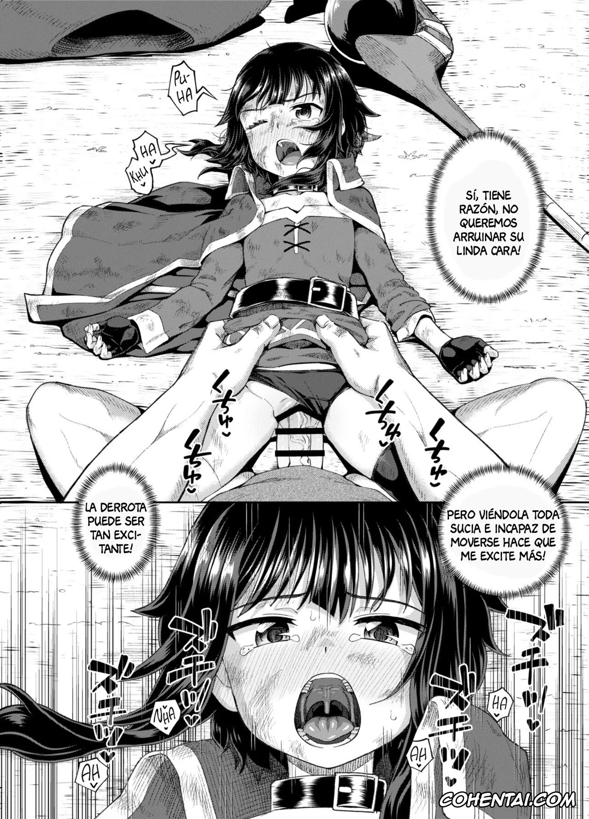 Kono Subarashii Sekai ni Syukufuku o! hentai, Megumin hentai, Yunyun hentai, Bakuretsu Musume o Kanojo ni Shitara Yaru Koto nante Kimatteru! 2 (Kono Subarashii Sekai ni Syukufuku o!), pagina 9