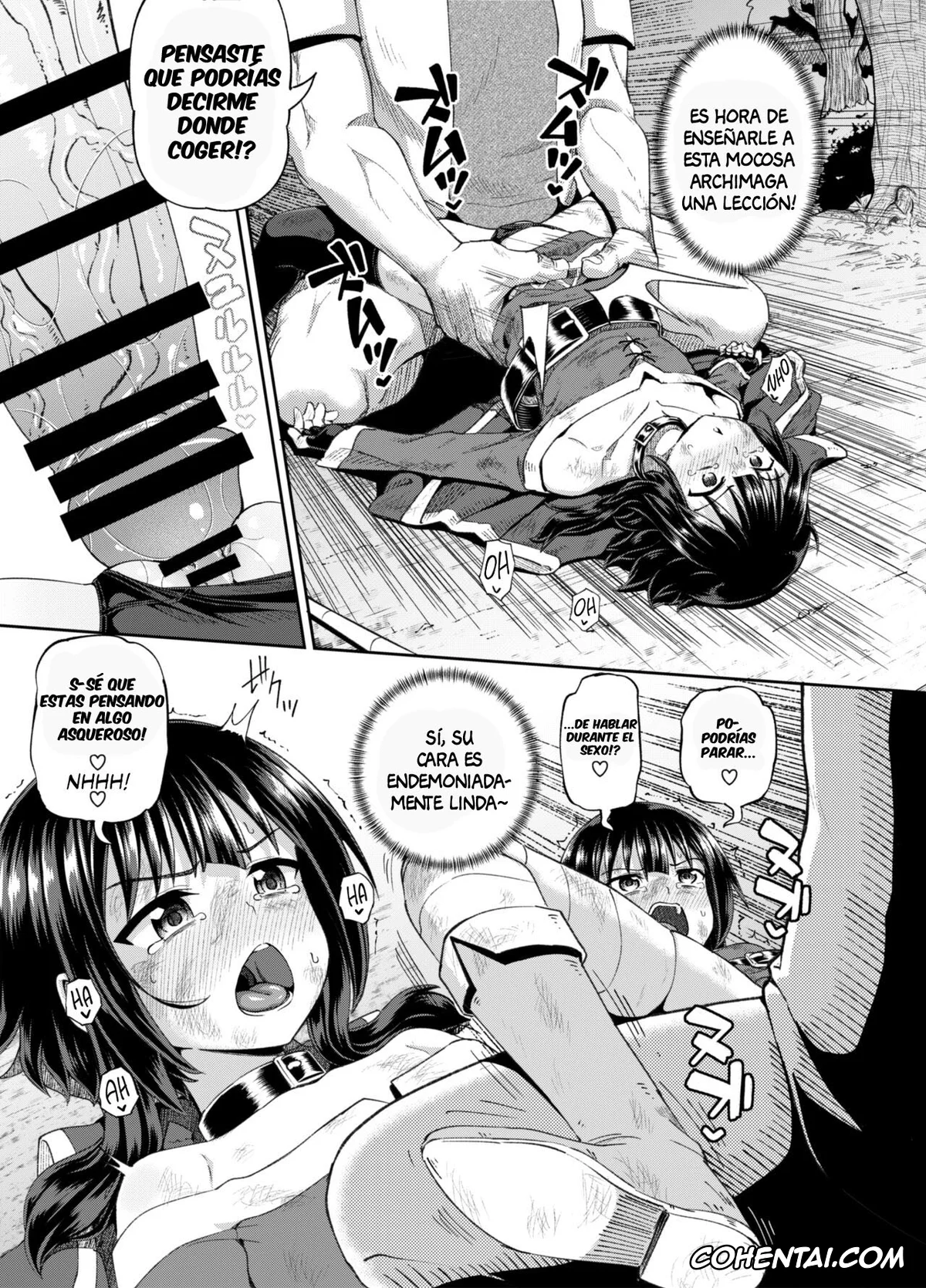 Kono Subarashii Sekai ni Syukufuku o! xxx, Megumin xxx, Yunyun xxx, Bakuretsu Musume o Kanojo ni Shitara Yaru Koto nante Kimatteru! 2 (Kono Subarashii Sekai ni Syukufuku o!), pagina 10