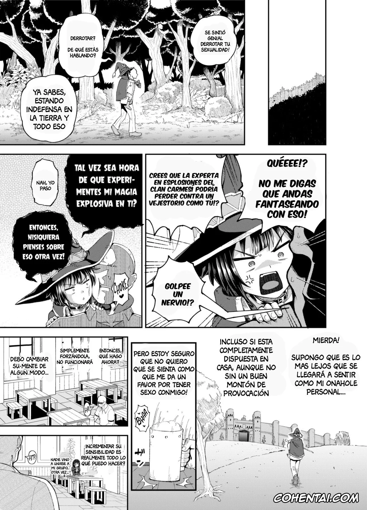 Kono Subarashii Sekai ni Syukufuku o! hentai, Megumin hentai, Yunyun hentai, Bakuretsu Musume o Kanojo ni Shitara Yaru Koto nante Kimatteru! 2 (Kono Subarashii Sekai ni Syukufuku o!), pagina 12