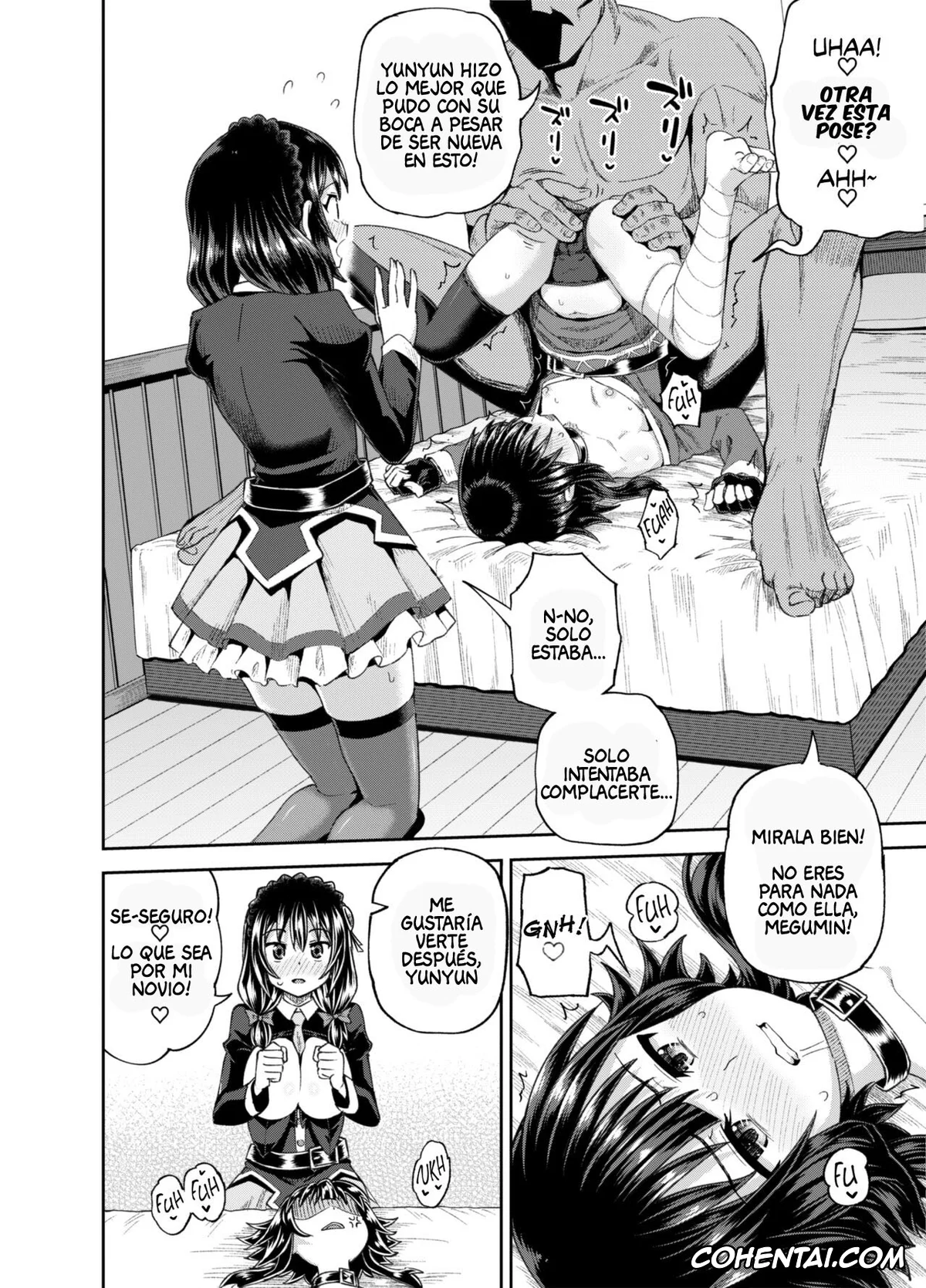 Kono Subarashii Sekai ni Syukufuku o! porno, Megumin porno, Yunyun porno, Bakuretsu Musume o Kanojo ni Shitara Yaru Koto nante Kimatteru! 2 (Kono Subarashii Sekai ni Syukufuku o!), pagina 29