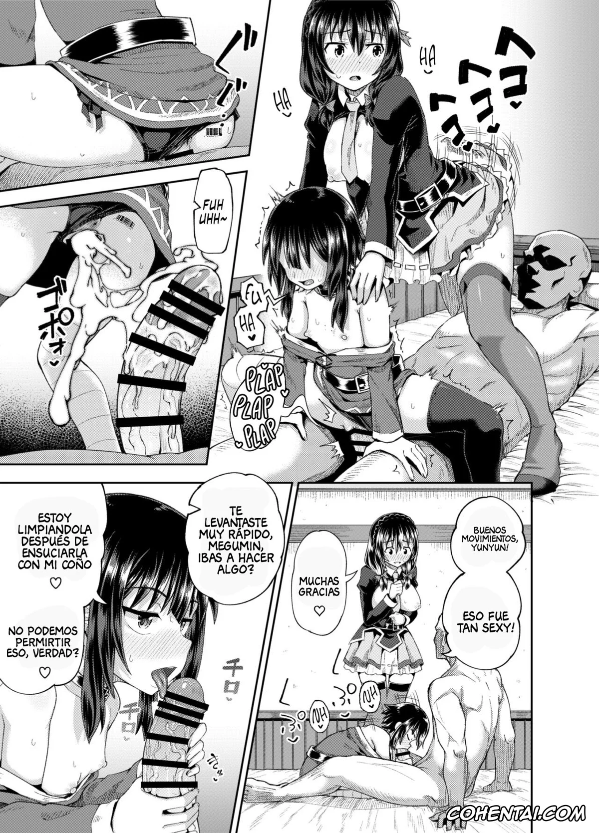 Kono Subarashii Sekai ni Syukufuku o! hentai, Megumin hentai, Yunyun hentai, Bakuretsu Musume o Kanojo ni Shitara Yaru Koto nante Kimatteru! 2 (Kono Subarashii Sekai ni Syukufuku o!), pagina 36