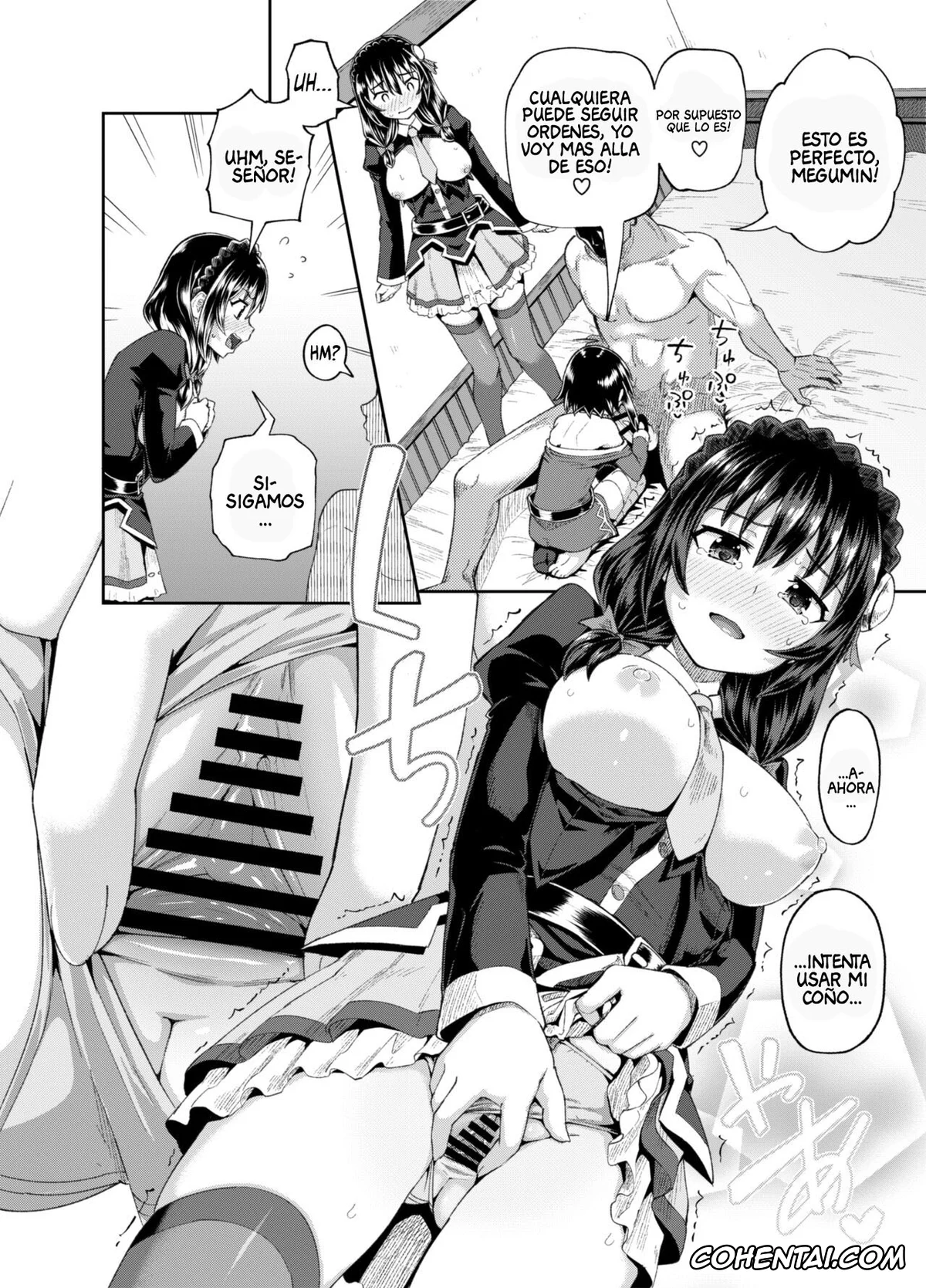 Kono Subarashii Sekai ni Syukufuku o! xxx, Megumin xxx, Yunyun xxx, Bakuretsu Musume o Kanojo ni Shitara Yaru Koto nante Kimatteru! 2 (Kono Subarashii Sekai ni Syukufuku o!), pagina 37