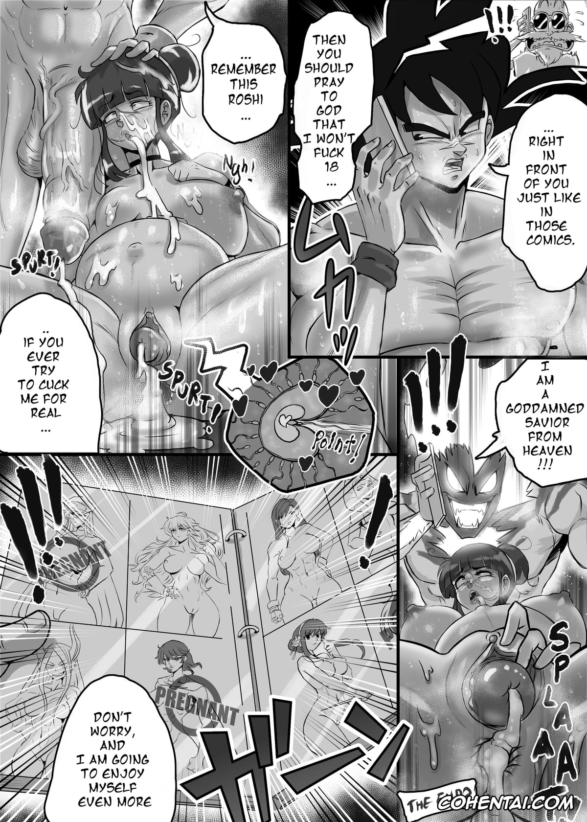 Dragon Ball porno, Dragon Ball Super porno, Dragon Ball Z porno, Chi Chi porno, Son Goku porno, Ogi manga comics collection (Dragon Ball), pagina 14