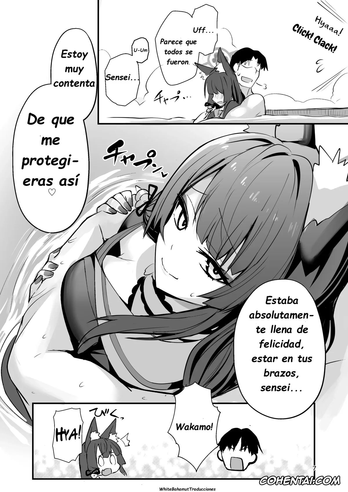 Blue Archive hentai, Sensei hentai, Wakamo Kosaka hentai, Kosaka Wakamo wa Aitakute (Blue Archive), pagina 6