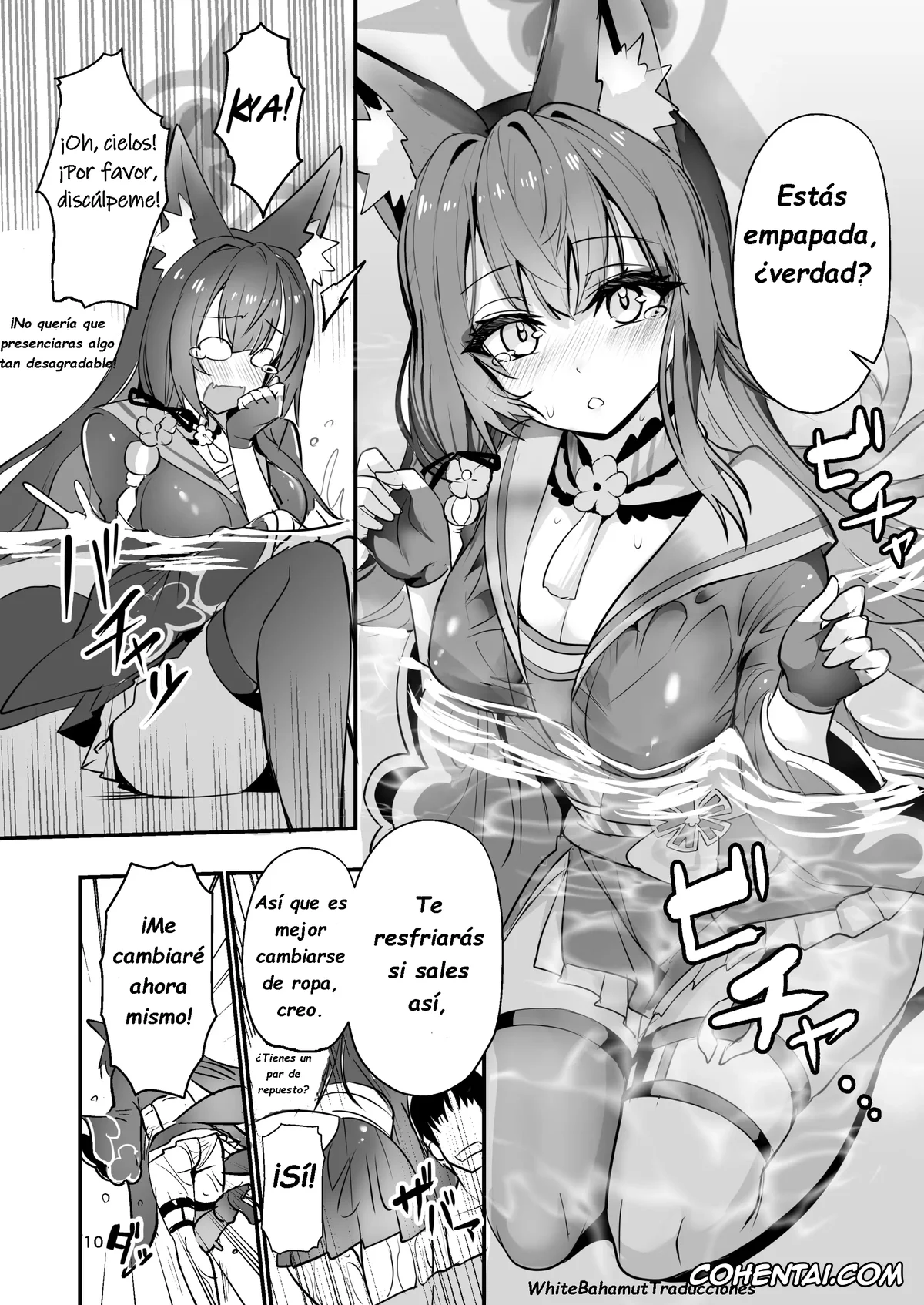 Blue Archive hentai, Sensei hentai, Wakamo Kosaka hentai, Kosaka Wakamo wa Aitakute (Blue Archive), pagina 9