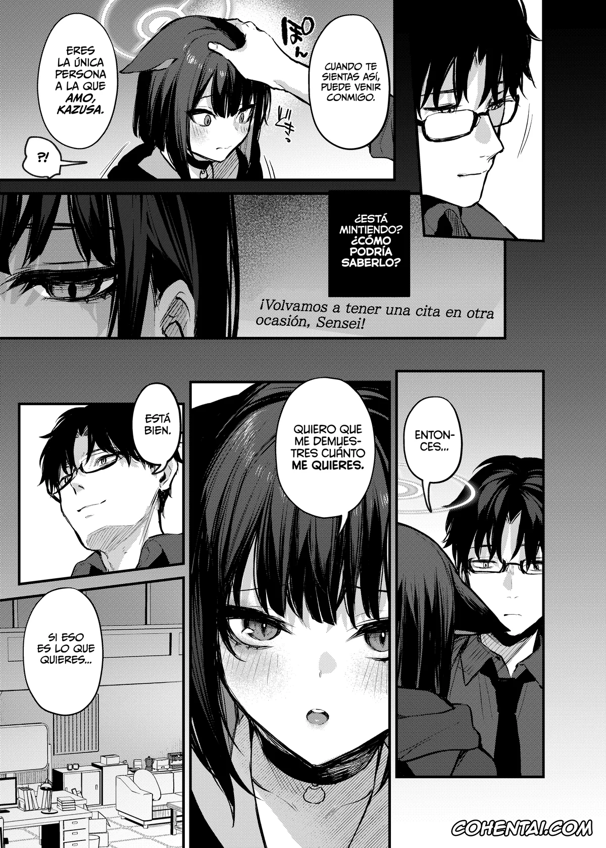 Blue Archive xxx, Kazusa Kyouyama xxx, Sensei xxx, Kyouyama Kazusa no Amai Himitsu (Blue Archive), pagina 22