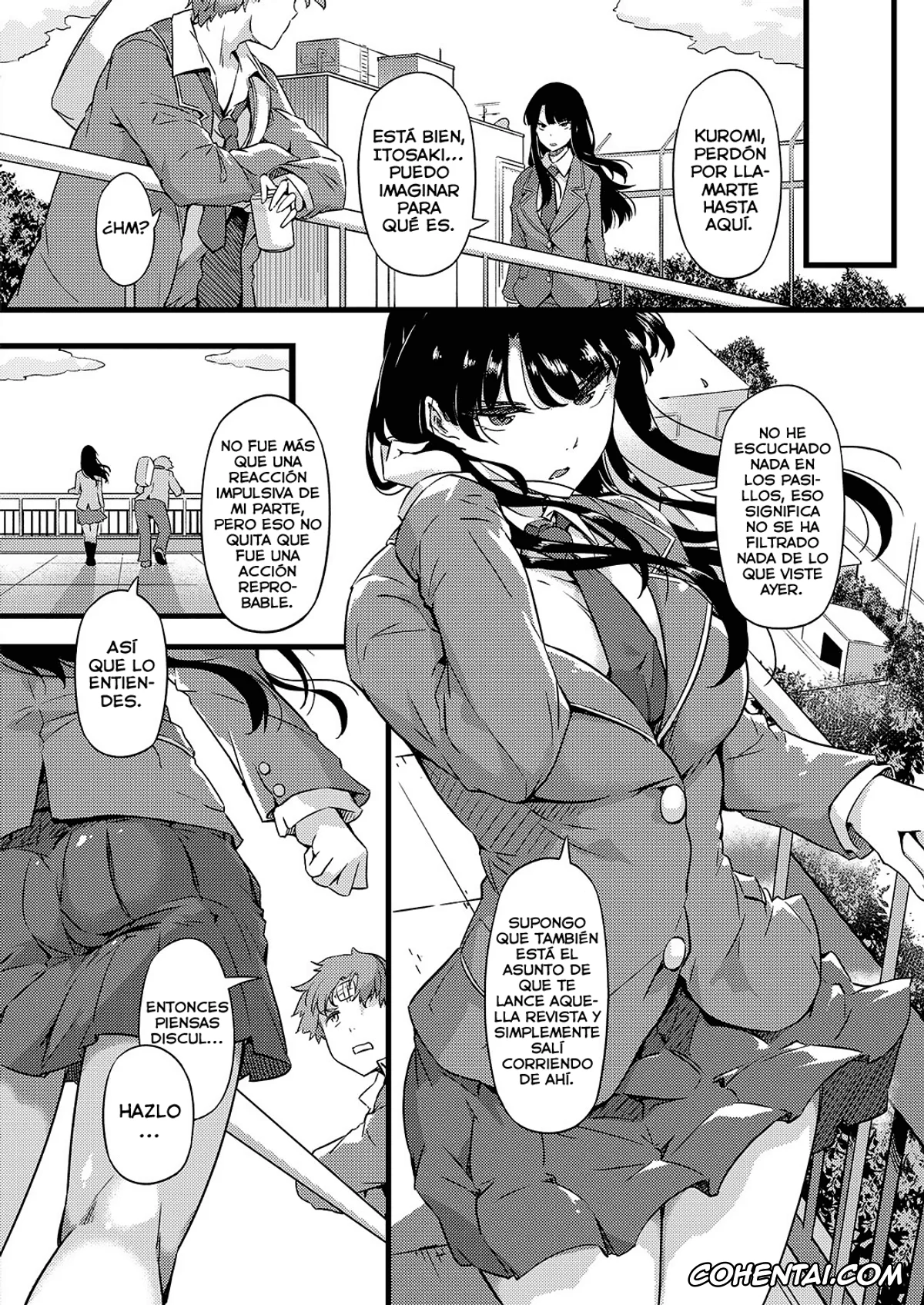 Revistas hentai, COMIC ExE hentai, Ame wa Moufu no You ni (COMIC ExE 44), pagina 6