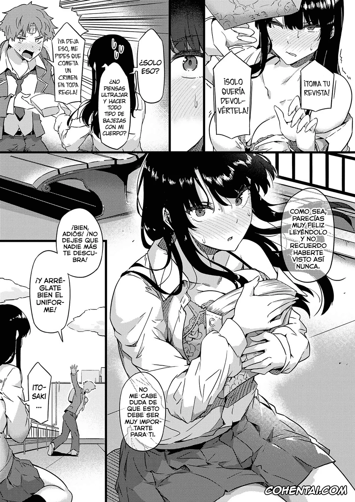 Revistas hentai, COMIC ExE hentai, Ame wa Moufu no You ni (COMIC ExE 44), pagina 9