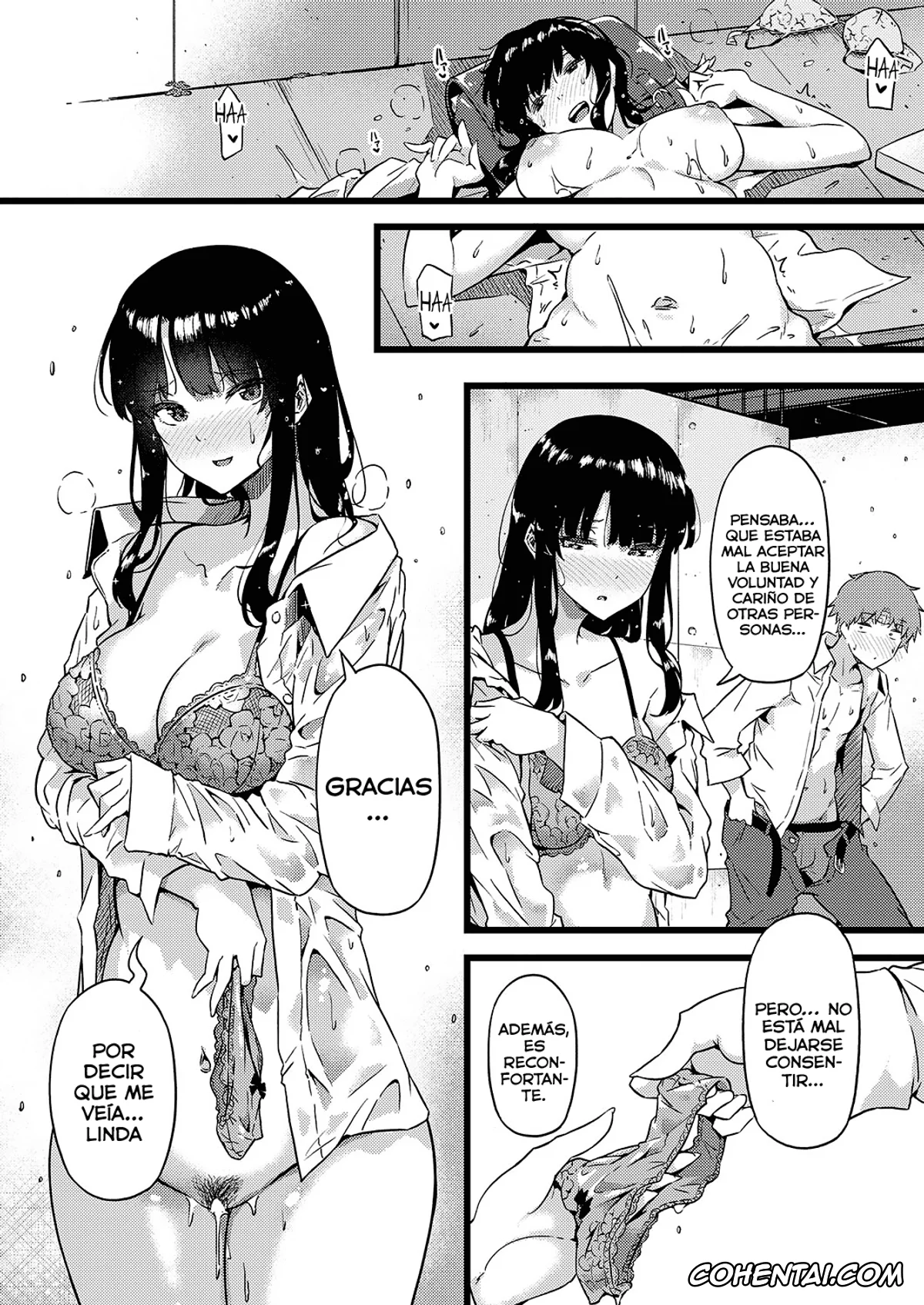 Revistas hentai, COMIC ExE hentai, Ame wa Moufu no You ni (COMIC ExE 44), pagina 36