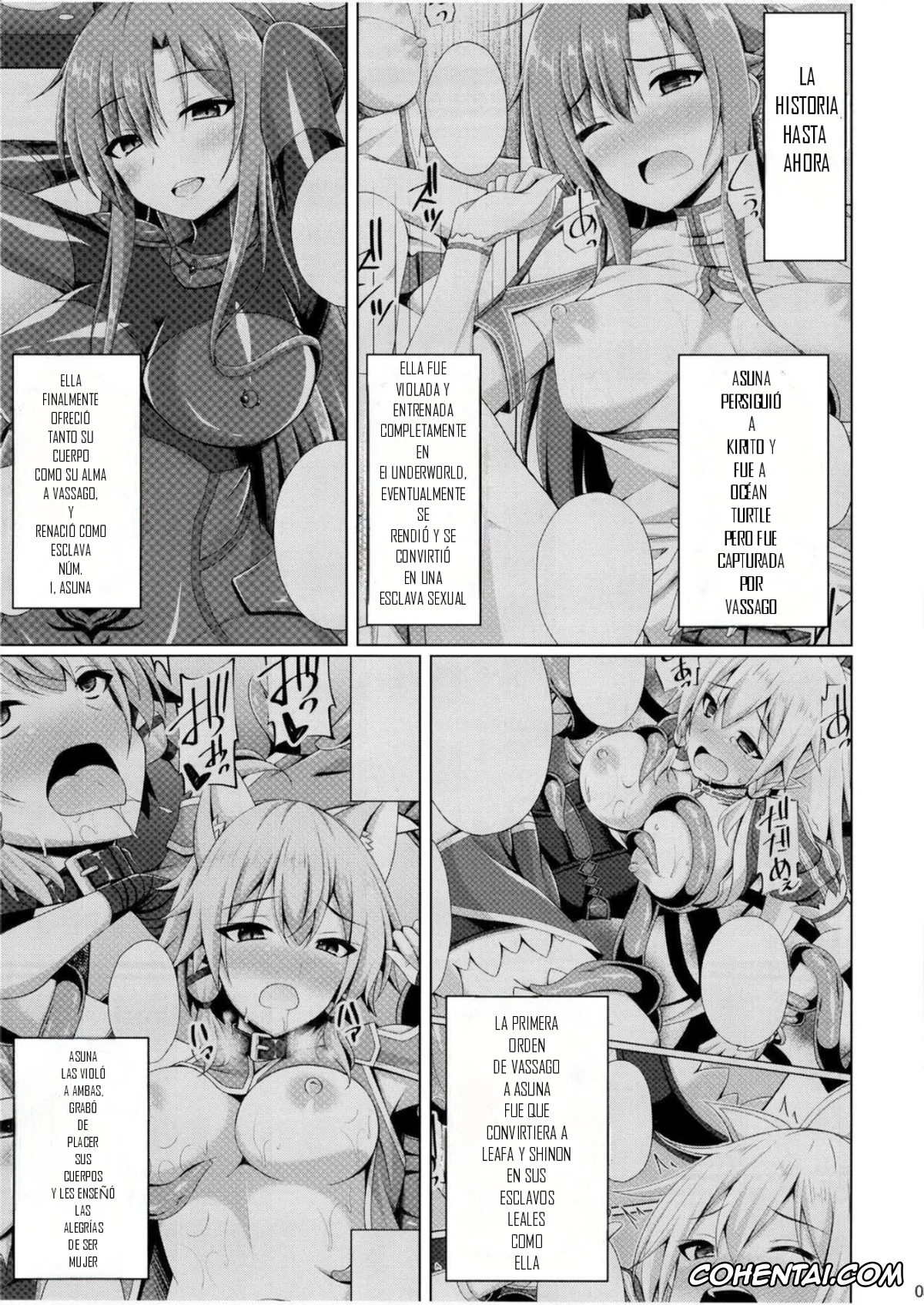 Sword Art Online porno, Asuna Yuuki porno, Kazuto Kirigaya | Kirito porno, Kuro no Kenshito Yobareta Ore wa mou nai… (Sword Art Online), pagina 2