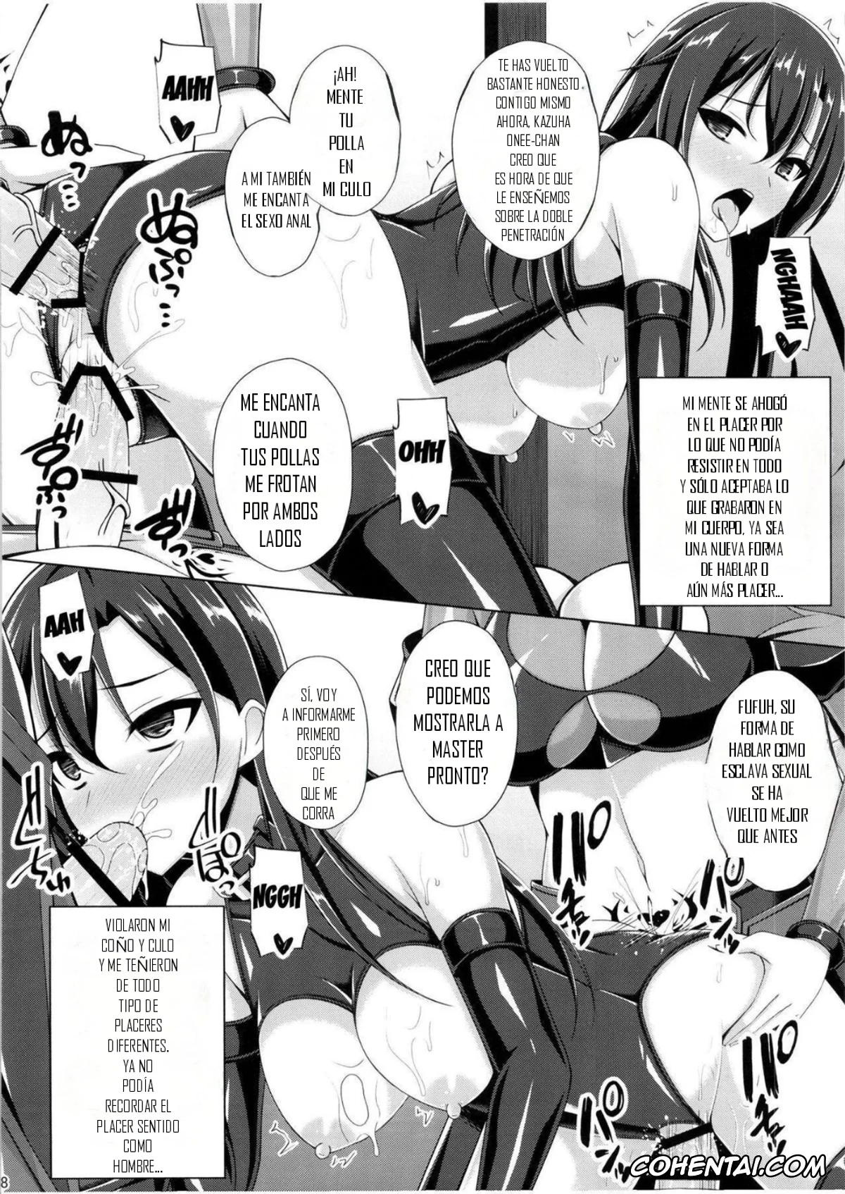 Sword Art Online porno, Asuna Yuuki porno, Kazuto Kirigaya | Kirito porno, Kuro no Kenshito Yobareta Ore wa mou nai… (Sword Art Online), pagina 17