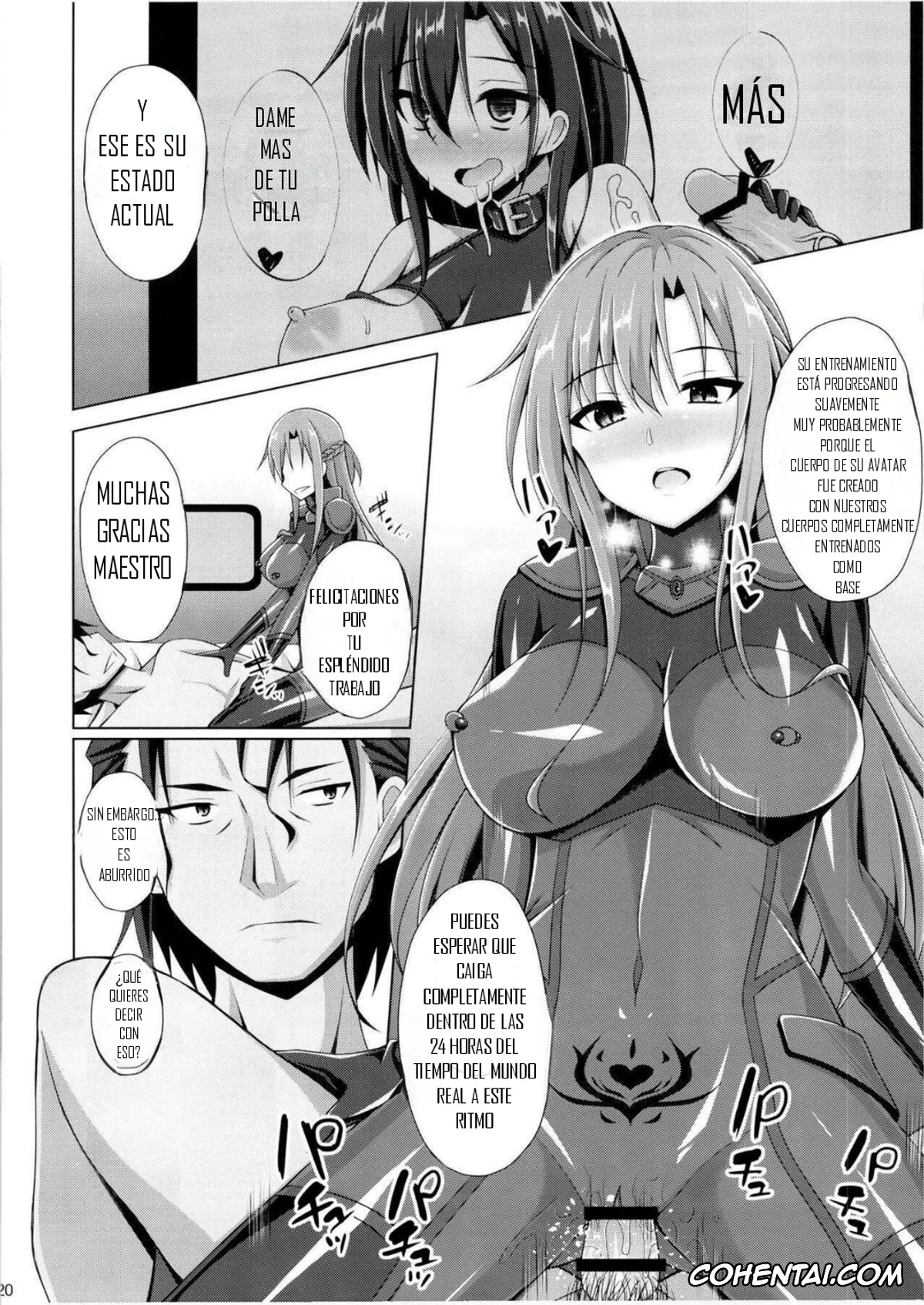 Sword Art Online xxx, Asuna Yuuki xxx, Kazuto Kirigaya | Kirito xxx, Kuro no Kenshito Yobareta Ore wa mou nai… (Sword Art Online), pagina 19