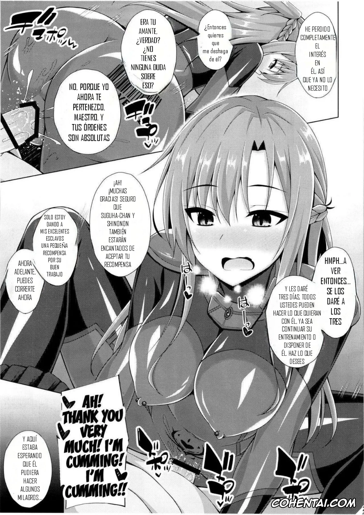 Sword Art Online porno, Asuna Yuuki porno, Kazuto Kirigaya | Kirito porno, Kuro no Kenshito Yobareta Ore wa mou nai… (Sword Art Online), pagina 20