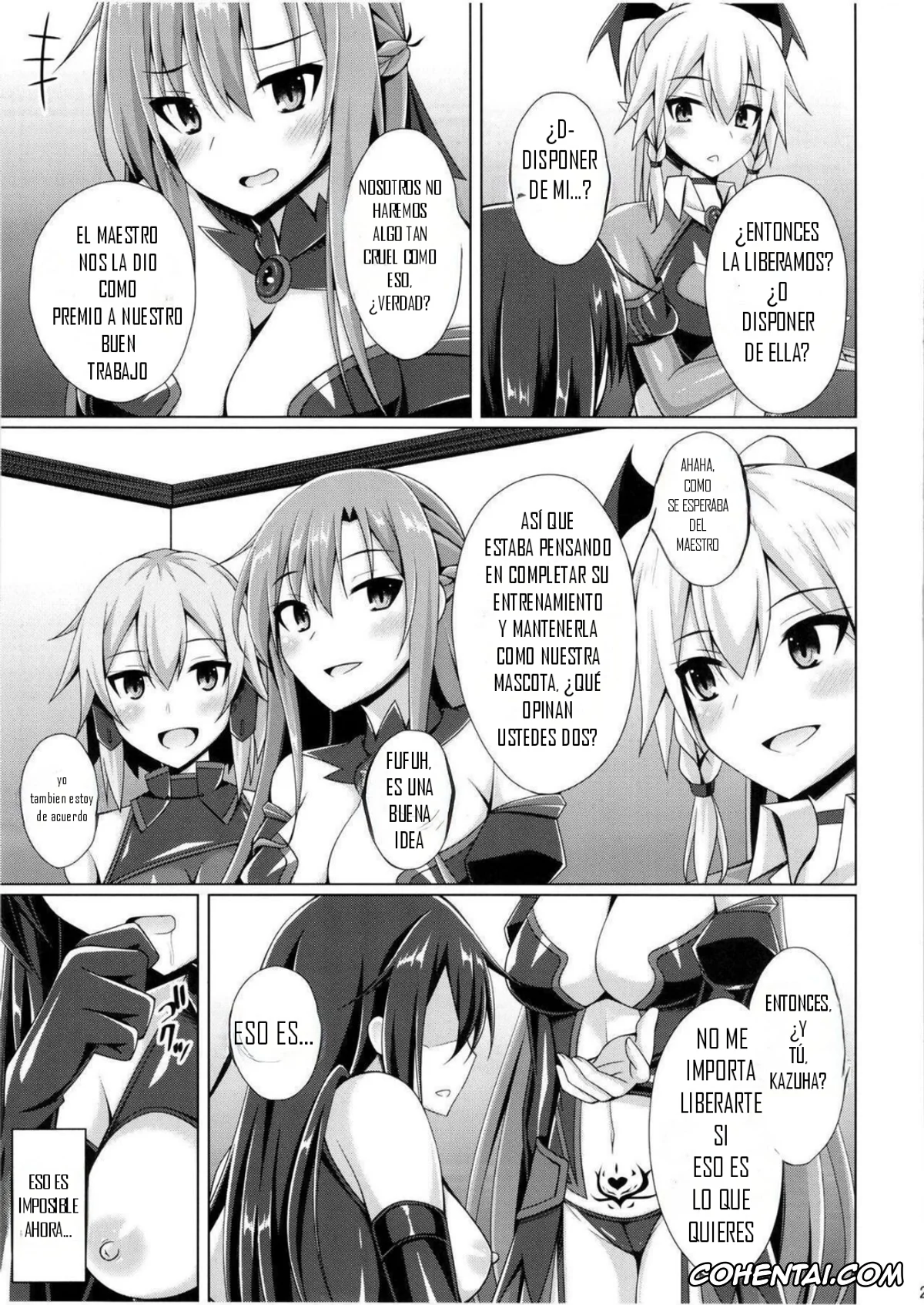 Sword Art Online xxx, Asuna Yuuki xxx, Kazuto Kirigaya | Kirito xxx, Kuro no Kenshito Yobareta Ore wa mou nai… (Sword Art Online), pagina 22
