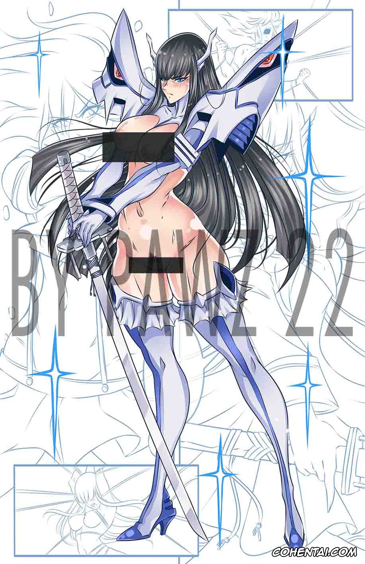 Kill la Kill xxx, Ryuuko Matoi xxx, La chica nueva (Kill la Kill), pagina 16