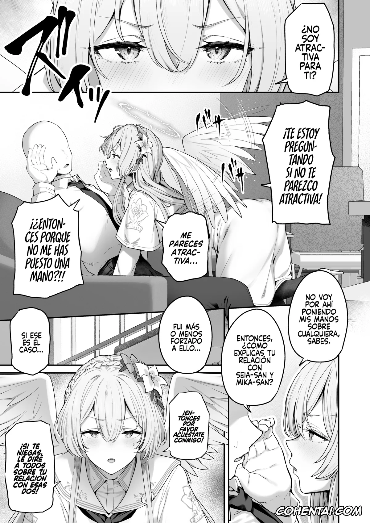 Blue Archive porno, Nagisa Kirifuji porno, Sensei porno, Watashitachi no Tea Party ga Sukebe na Hazu Arimasen!! (Blue Archive), pagina 5