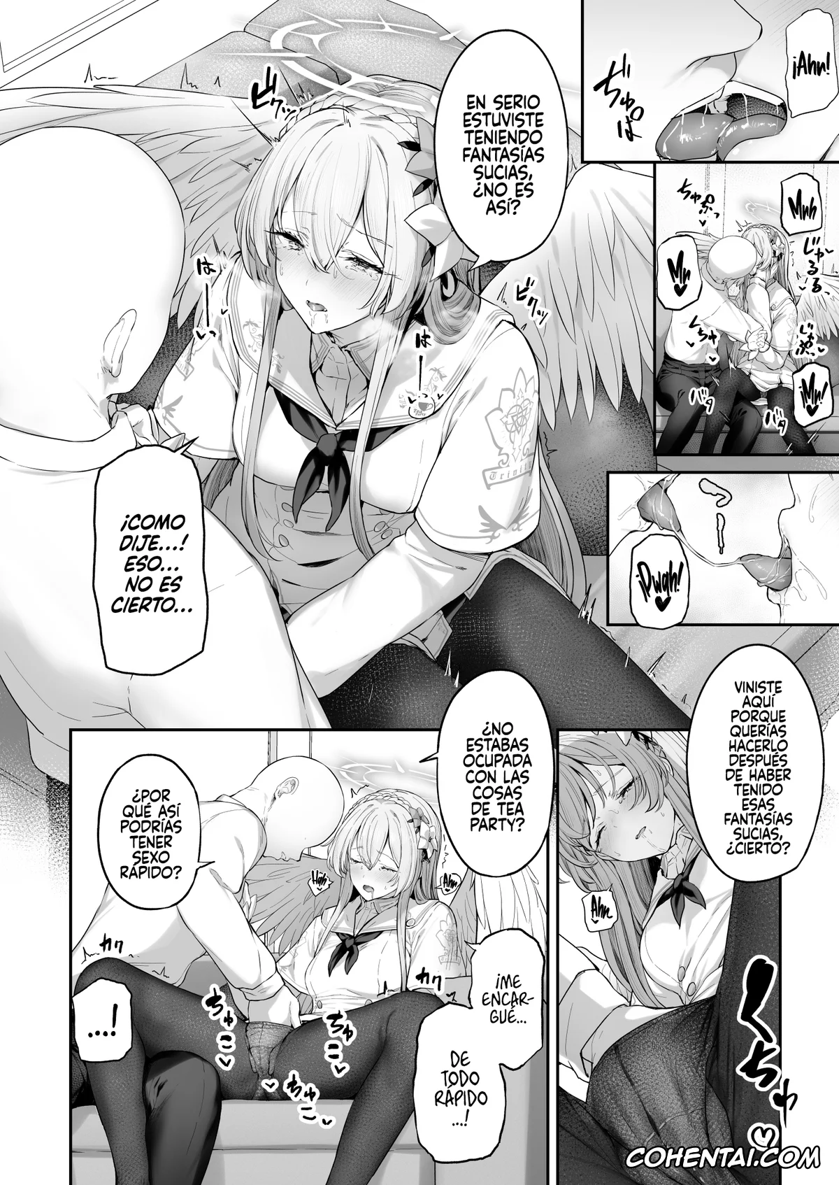 Blue Archive porno, Nagisa Kirifuji porno, Sensei porno, Watashitachi no Tea Party ga Sukebe na Hazu Arimasen!! (Blue Archive), pagina 8