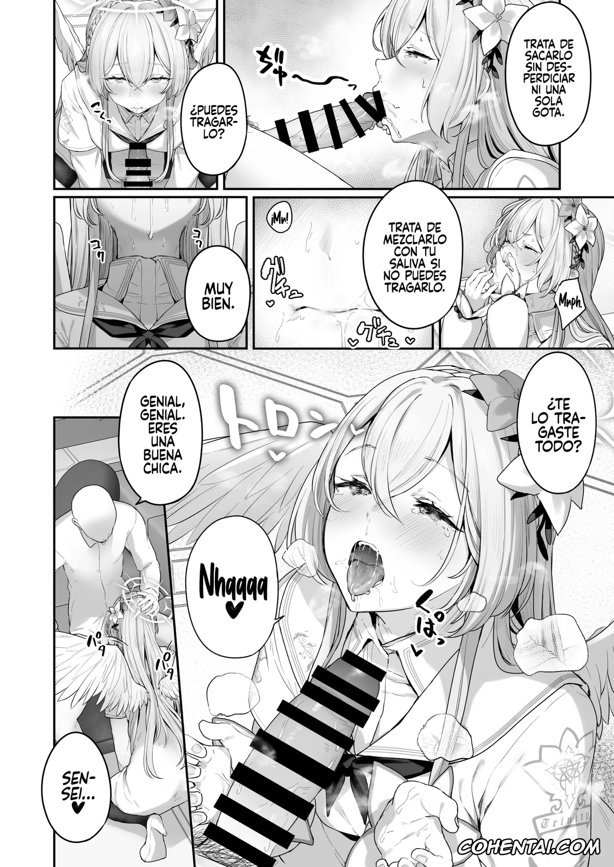 Blue Archive hentai, Nagisa Kirifuji hentai, Sensei hentai, Watashitachi no Tea Party ga Sukebe na Hazu Arimasen!! (Blue Archive), pagina 12
