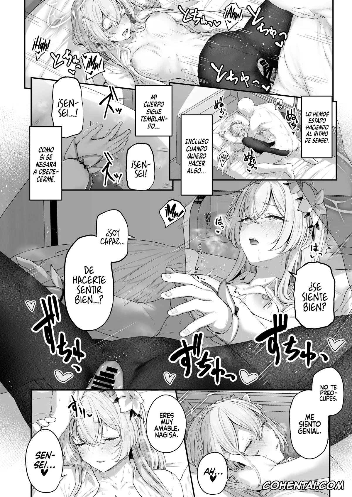 Blue Archive xxx, Nagisa Kirifuji xxx, Sensei xxx, Watashitachi no Tea Party ga Sukebe na Hazu Arimasen!! (Blue Archive), pagina 16