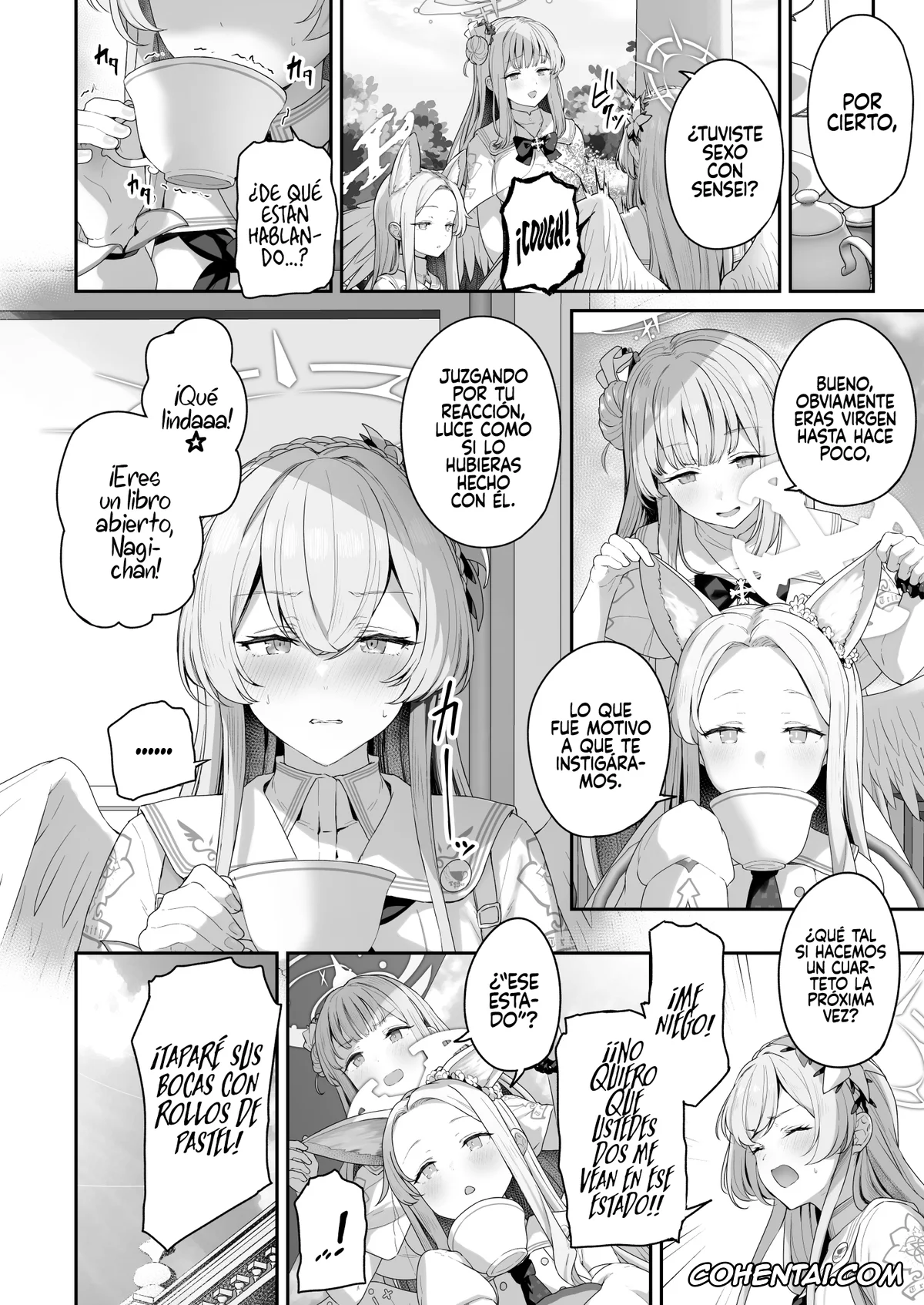 Blue Archive xxx, Nagisa Kirifuji xxx, Sensei xxx, Watashitachi no Tea Party ga Sukebe na Hazu Arimasen!! (Blue Archive), pagina 28