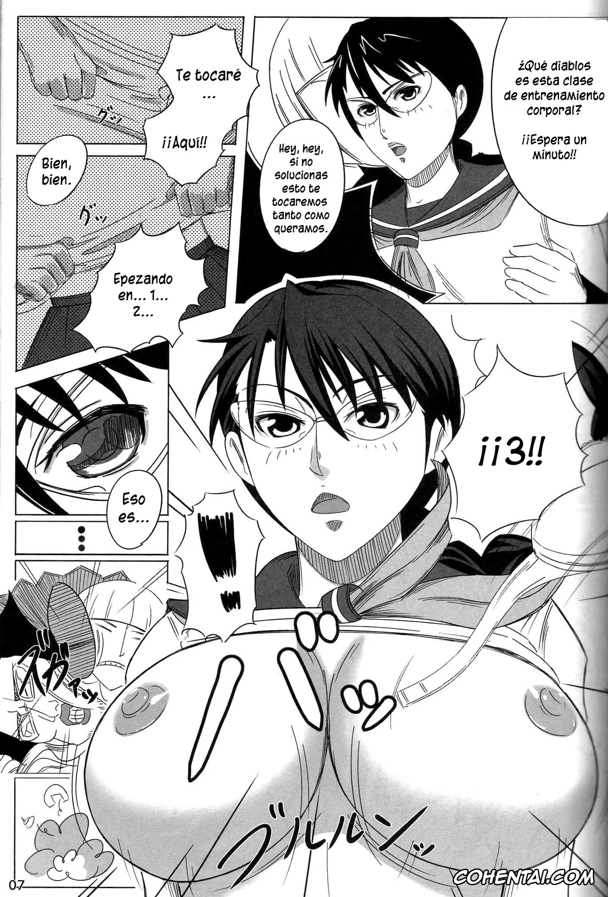 Bleach hentai, Kukaku Shiba hentai, Lisa Yadomaru hentai, Soi Fon hentai, Yoruichi Shihoin hentai, Snow No Mercy (Bleach), pagina 6