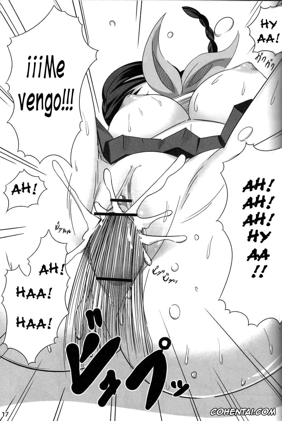 Bleach xxx, Kukaku Shiba xxx, Lisa Yadomaru xxx, Soi Fon xxx, Yoruichi Shihoin xxx, Snow No Mercy (Bleach), pagina 16