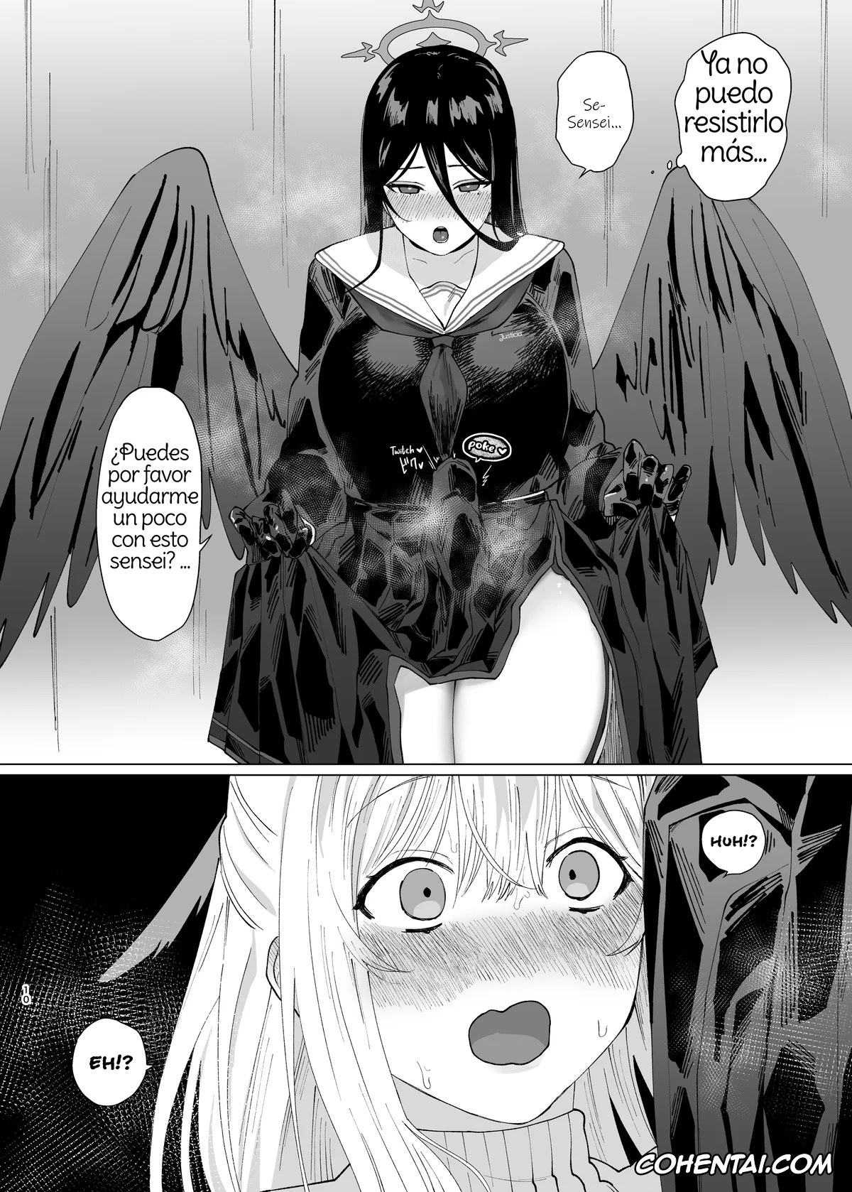 Blue Archive xxx, Hasumi Hanekawa xxx, Sensei xxx, Tandeki Meruto (Blue Archive), pagina 10