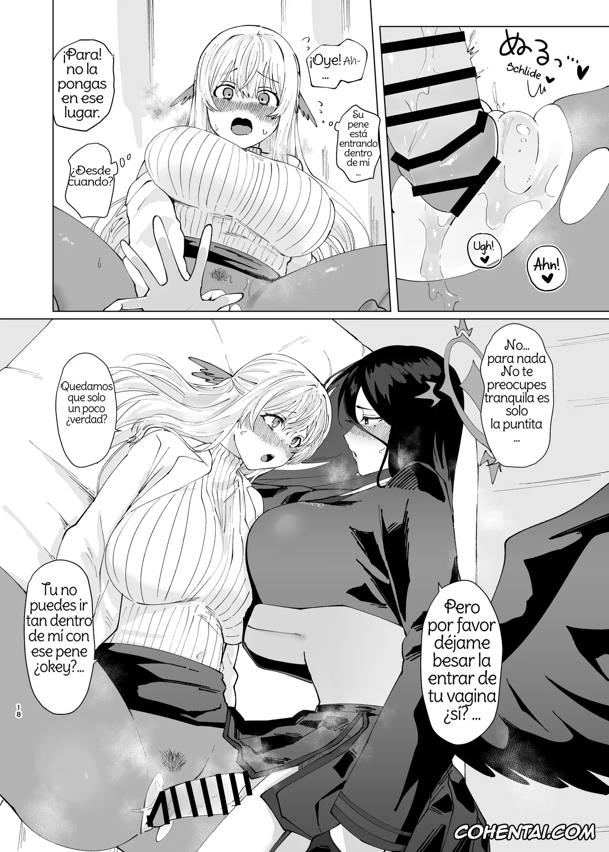 Blue Archive hentai, Hasumi Hanekawa hentai, Sensei hentai, Tandeki Meruto (Blue Archive), pagina 18