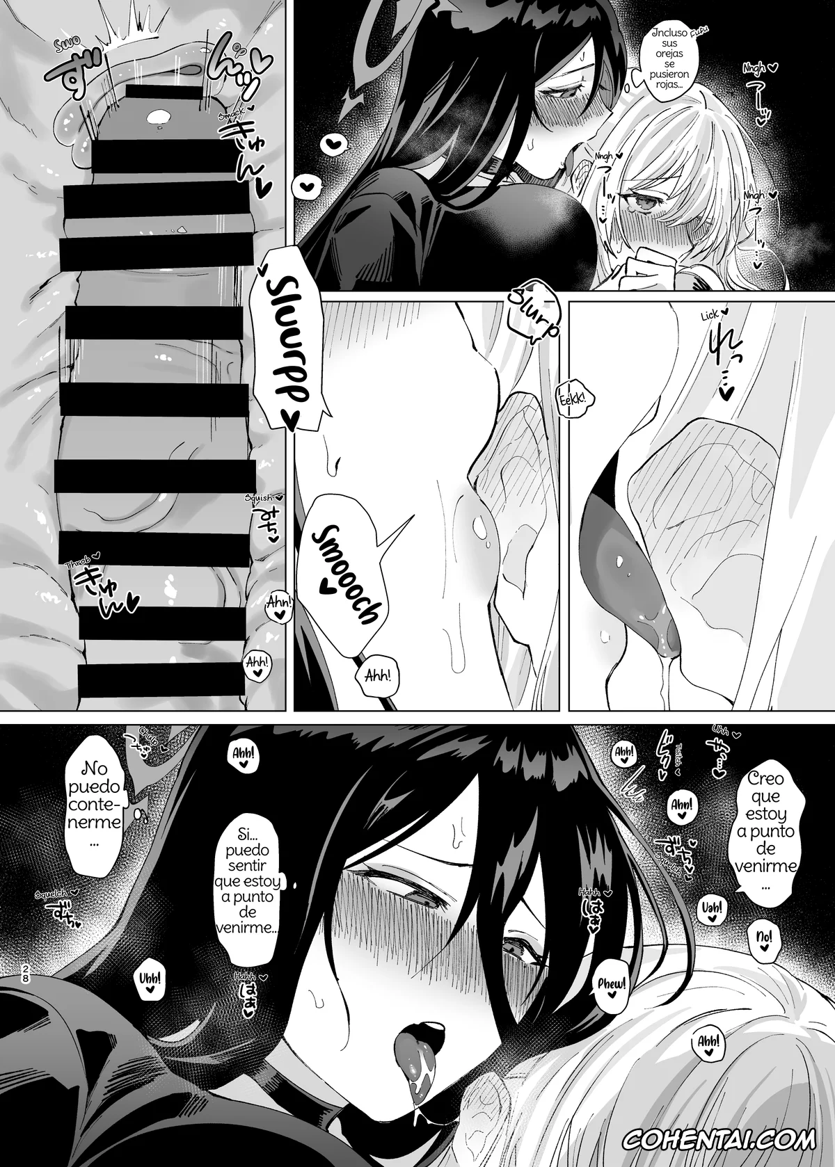 Blue Archive xxx, Hasumi Hanekawa xxx, Sensei xxx, Tandeki Meruto (Blue Archive), pagina 28