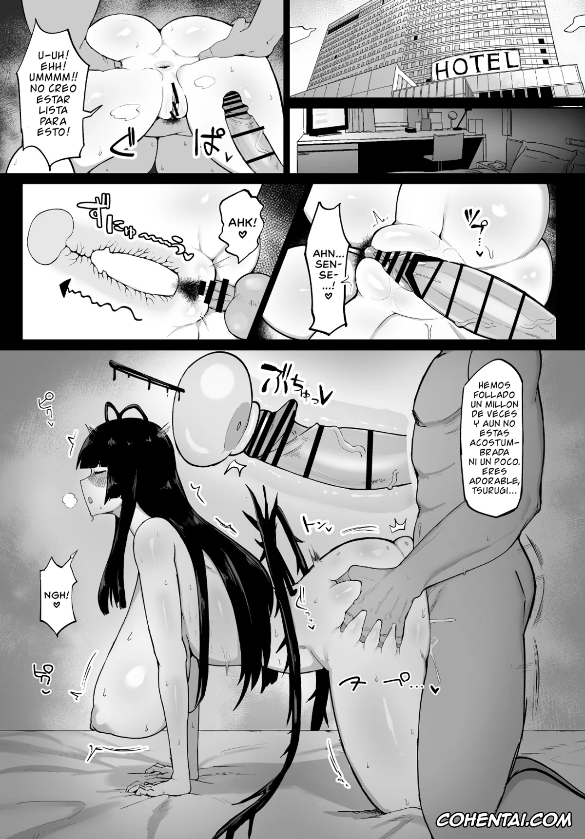Blue Archive xxx, Tsurugi Kenzaki xxx, Tsurugi wa Kawaii naa (Blue Archive), pagina 4