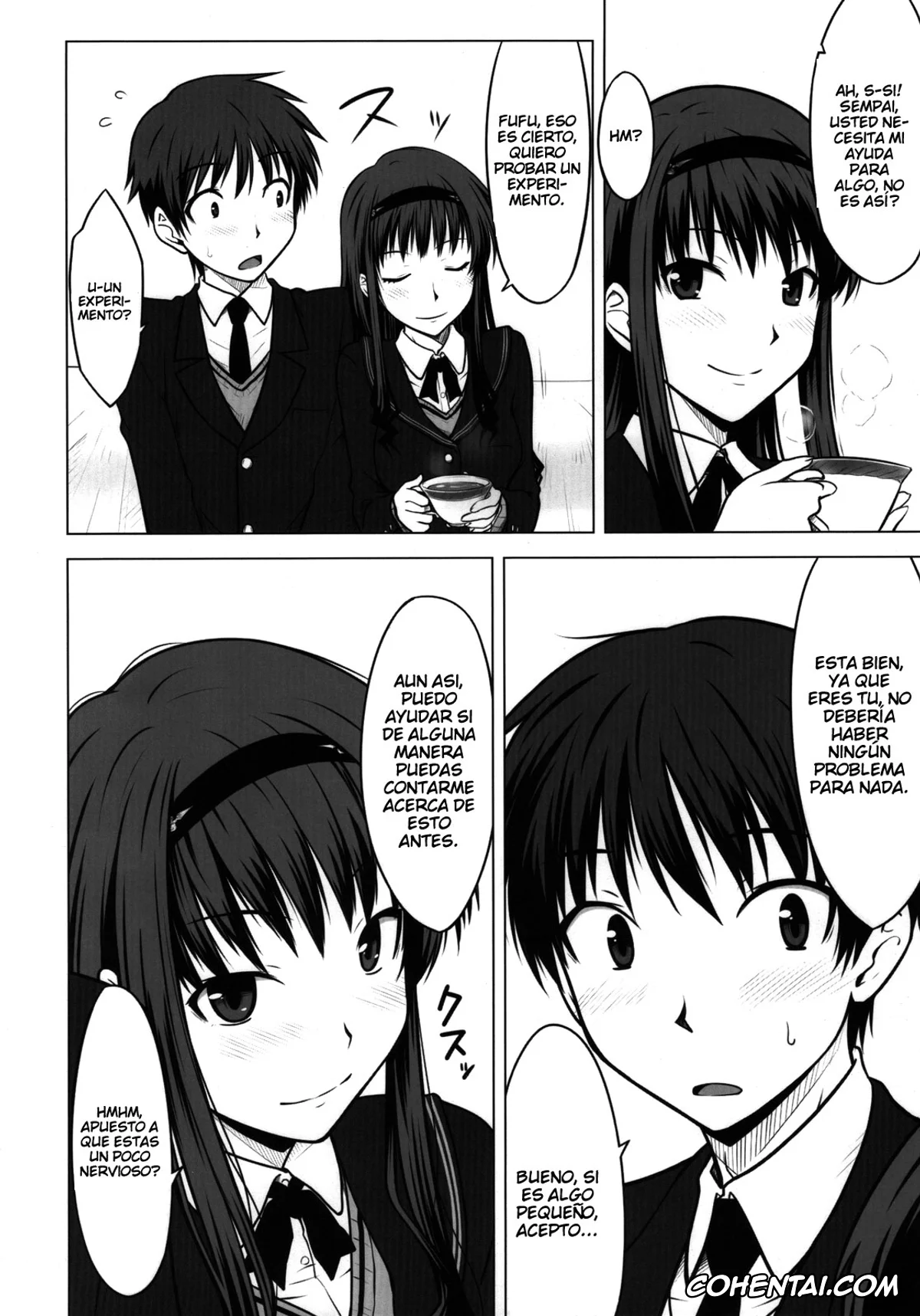 Amagami xxx, Haruka Morishima xxx, Junichi Tachibana xxx, Miya Tachibana xxx, Sweet Handler (Amagami), pagina 4