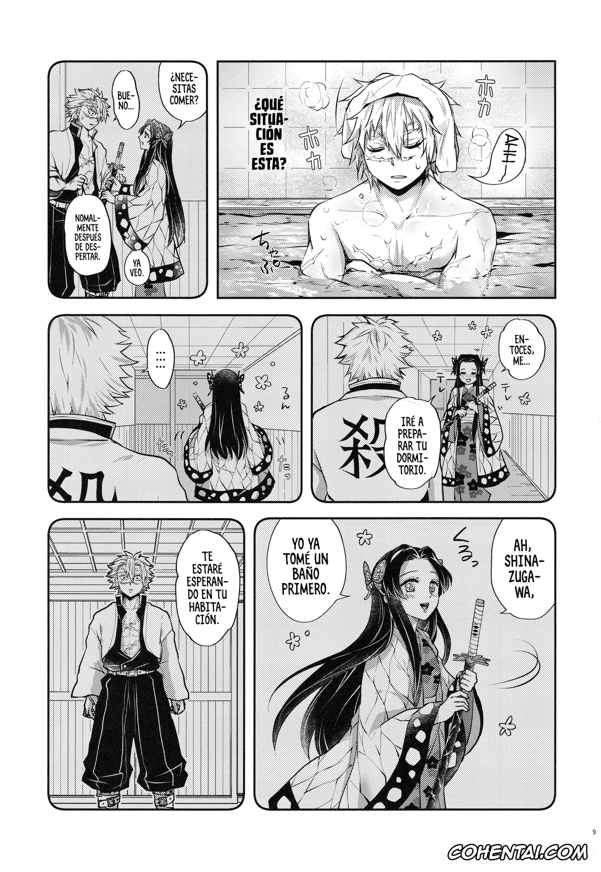 Kimetsu No Yaiba | Demon Slayer porno, Kanae Kochou porno, Sanemi Shinazugawa porno, Shoujo o Moratte Hoshii Hana. Koinaka ni Natta Oboe ga Nai Kaze (Kimetsu no Yaiba), pagina 8