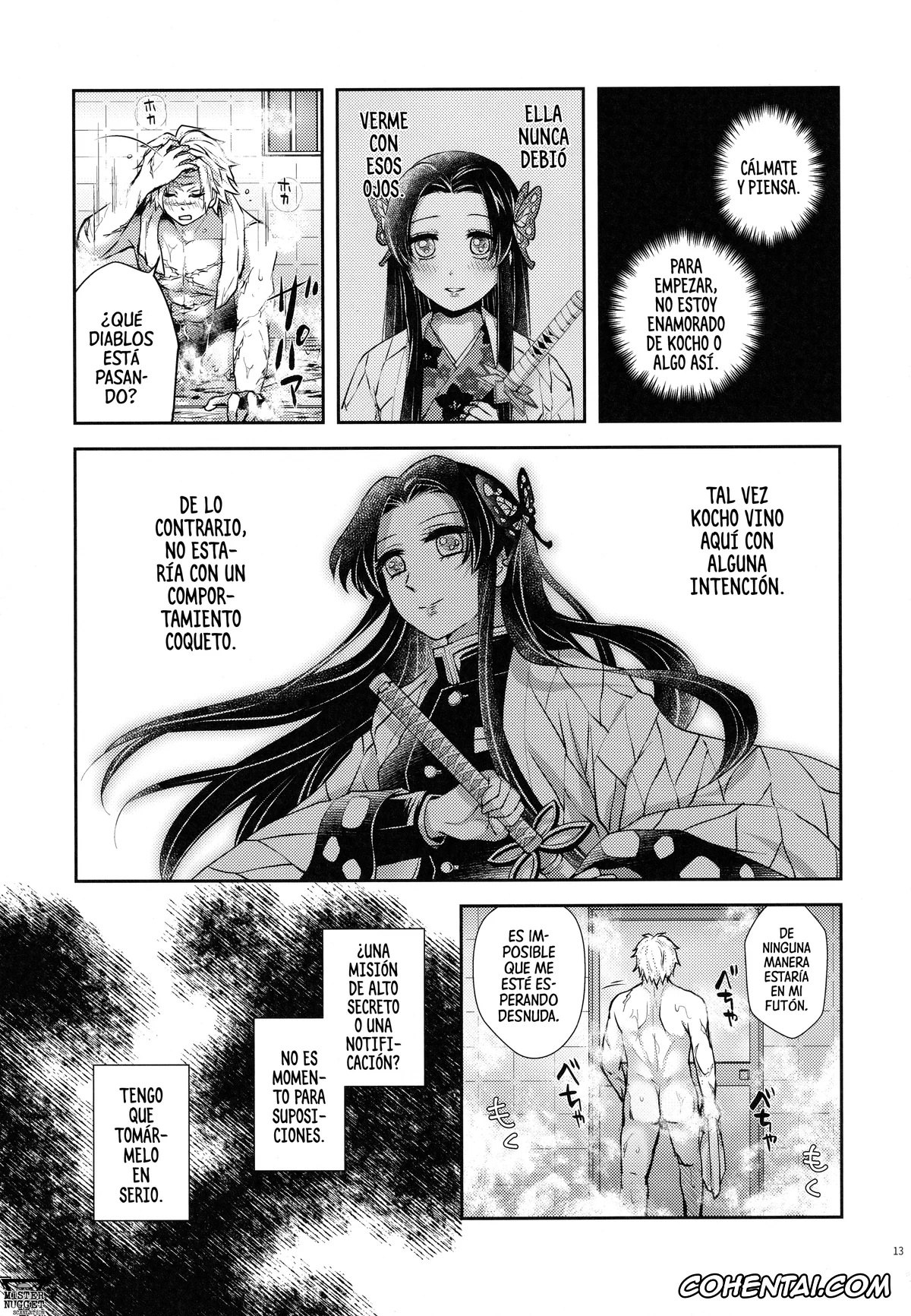 Kimetsu No Yaiba | Demon Slayer hentai, Kanae Kochou hentai, Sanemi Shinazugawa hentai, Shoujo o Moratte Hoshii Hana. Koinaka ni Natta Oboe ga Nai Kaze (Kimetsu no Yaiba), pagina 12