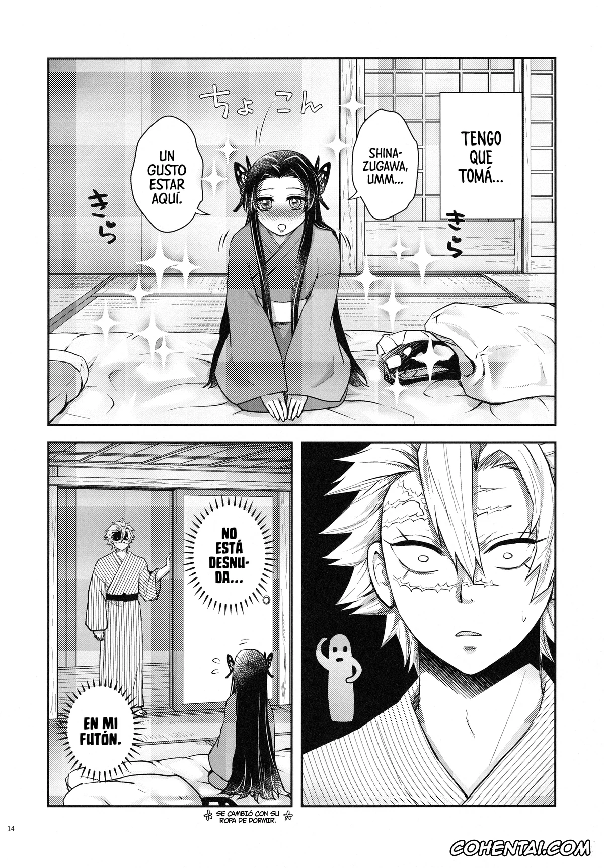 Kimetsu No Yaiba | Demon Slayer xxx, Kanae Kochou xxx, Sanemi Shinazugawa xxx, Shoujo o Moratte Hoshii Hana. Koinaka ni Natta Oboe ga Nai Kaze (Kimetsu no Yaiba), pagina 13